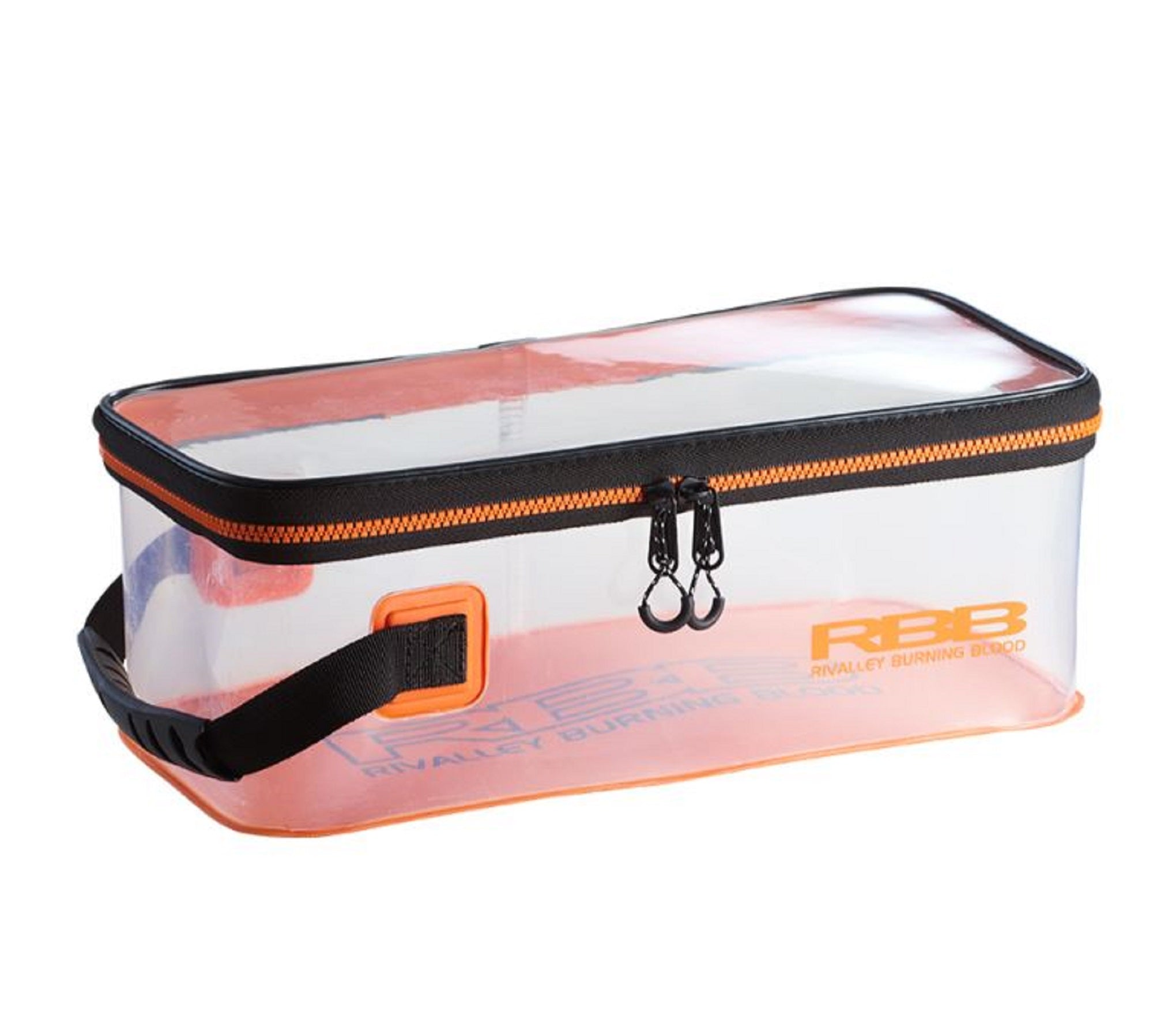 RBB 772201 Case Clear Subdivision Size L 35 x 17 x 12 cm Orange (1640)