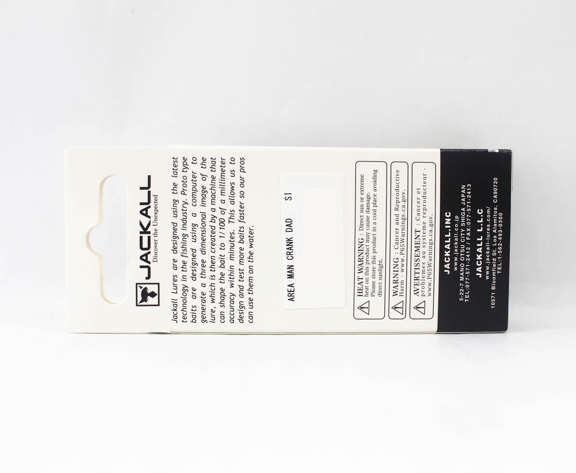 Jackall Area Man Crank Dad 28mm Floating Clear (4272)