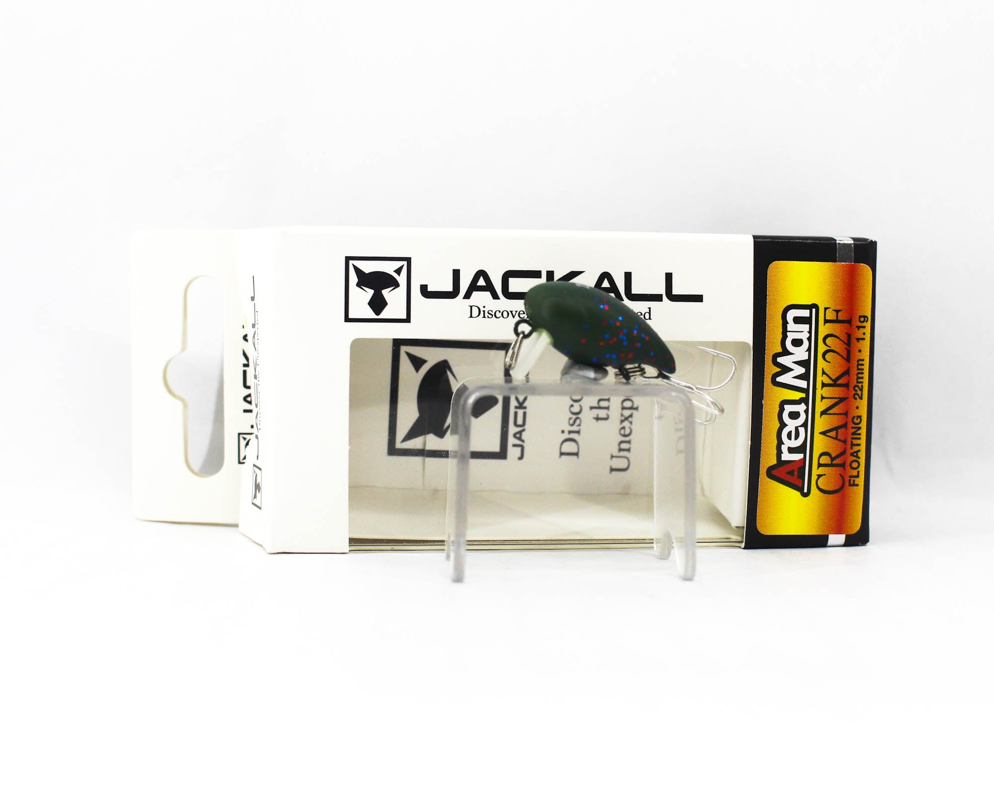 Jackall Area Man Crank 22F Floating Lure Mat Glitter Olive (9284)