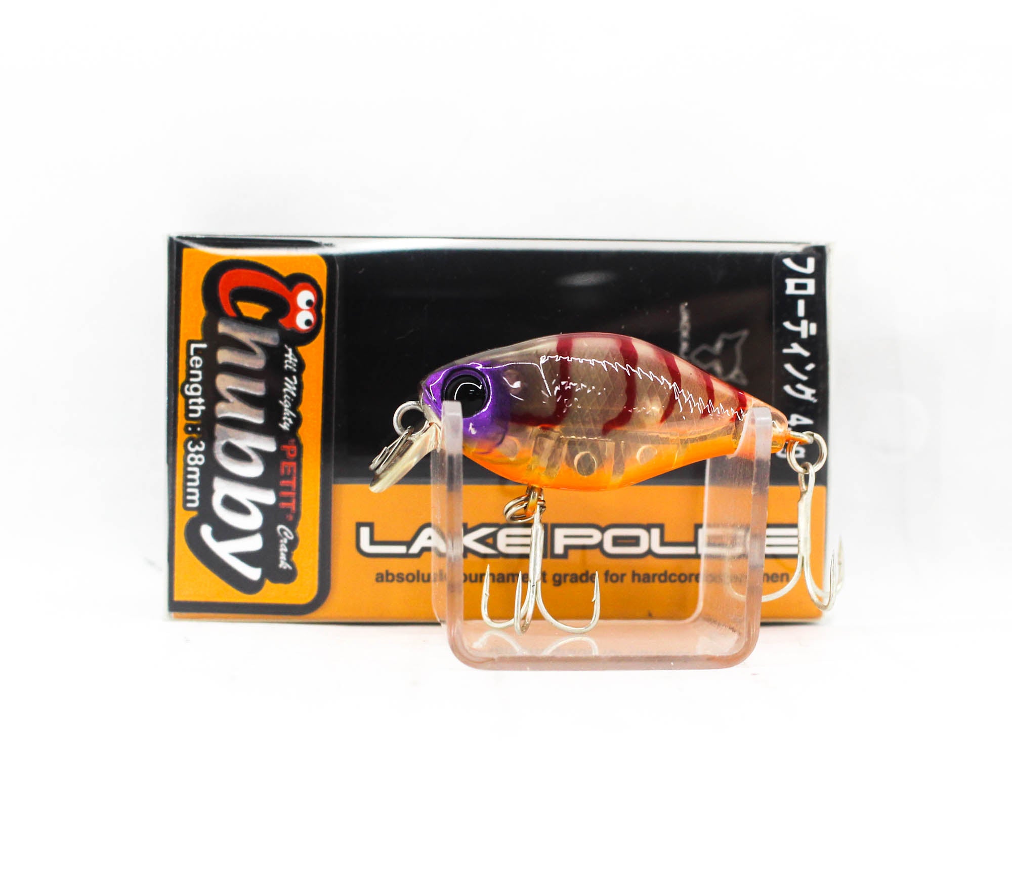 Jackall Chubby 38F Floating Lure Clear Shrimp (5895)