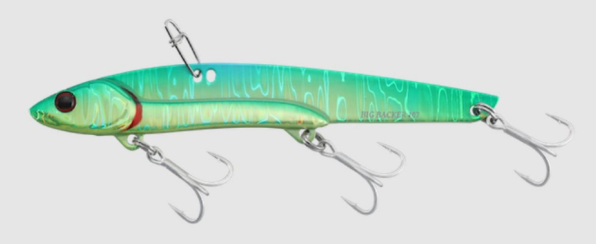 Jackall Big Backer 107 Metal Vibe 27 grams Sinking Lure Lime Wav (5440)