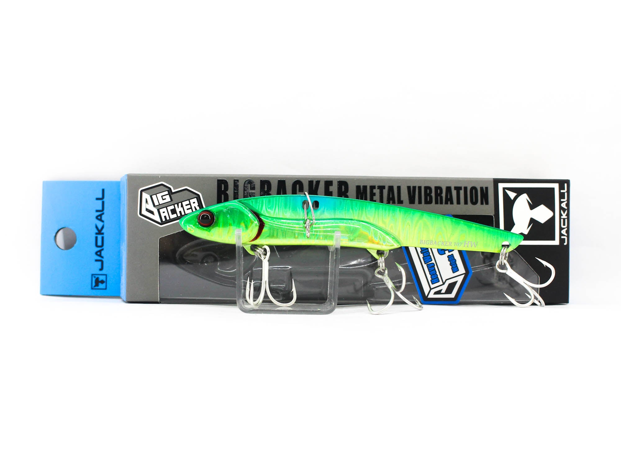 Jackall Big Backer 107 HW Metal Vibe 35 grams Sinking Lure Lime Magi (4800)
