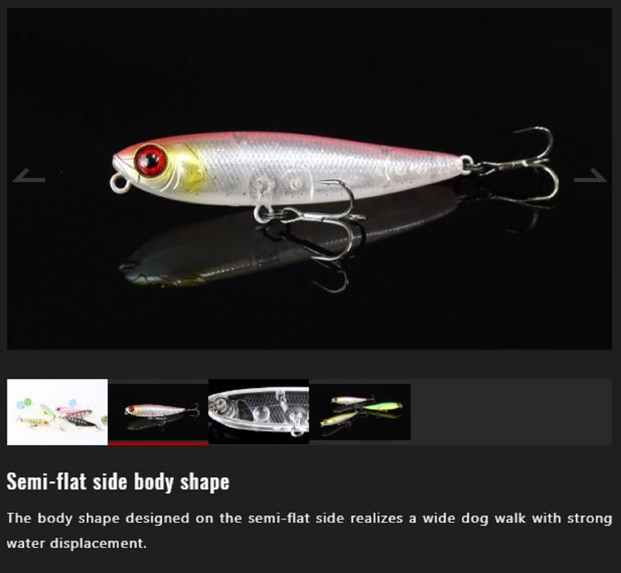 Jackall Chubby Pencil 55 Floating Lure HL Bluegill (6033)