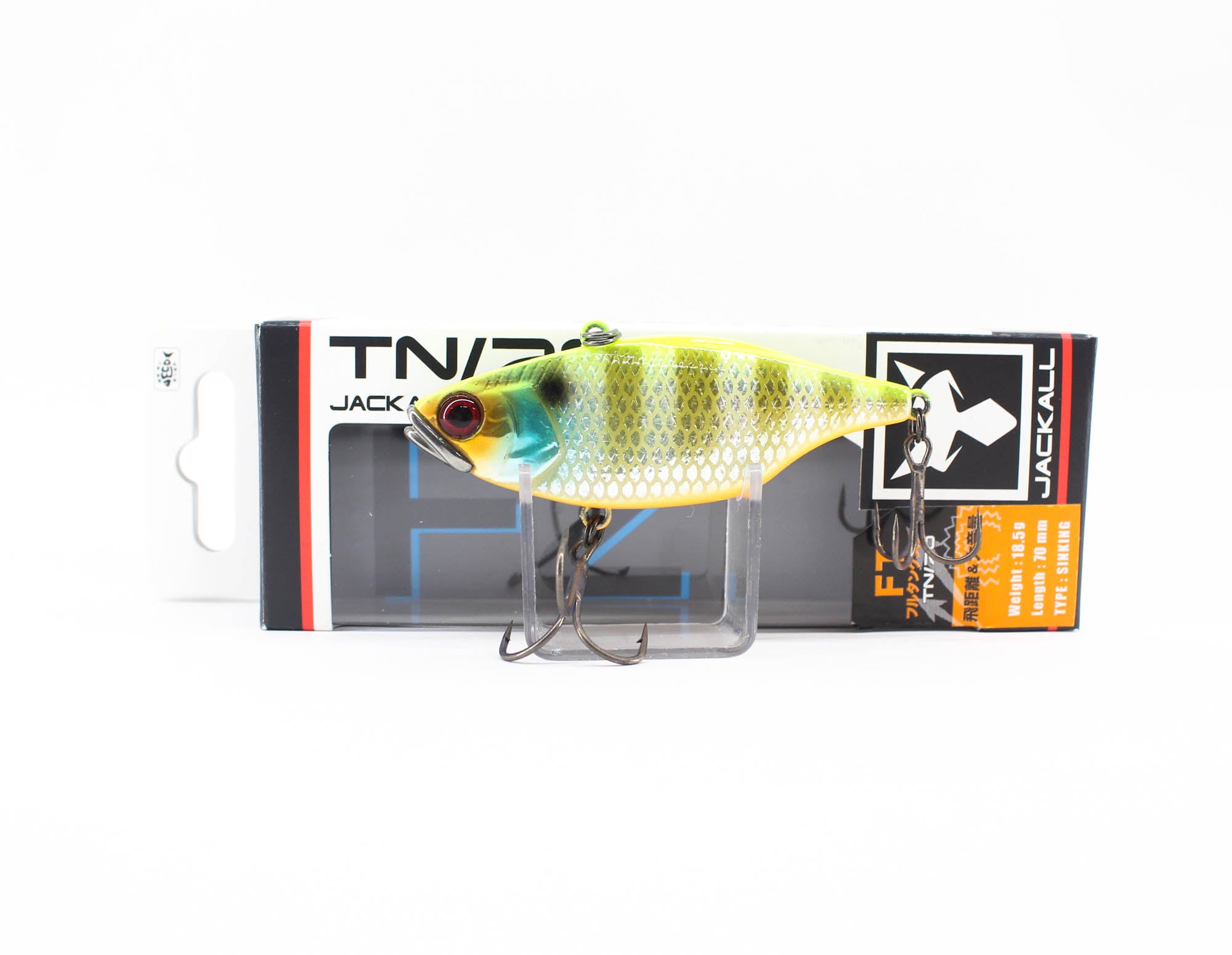 Jackall TN 70 Full Tungsten Vibration Lure HL Chart Back Bluegill (2337)