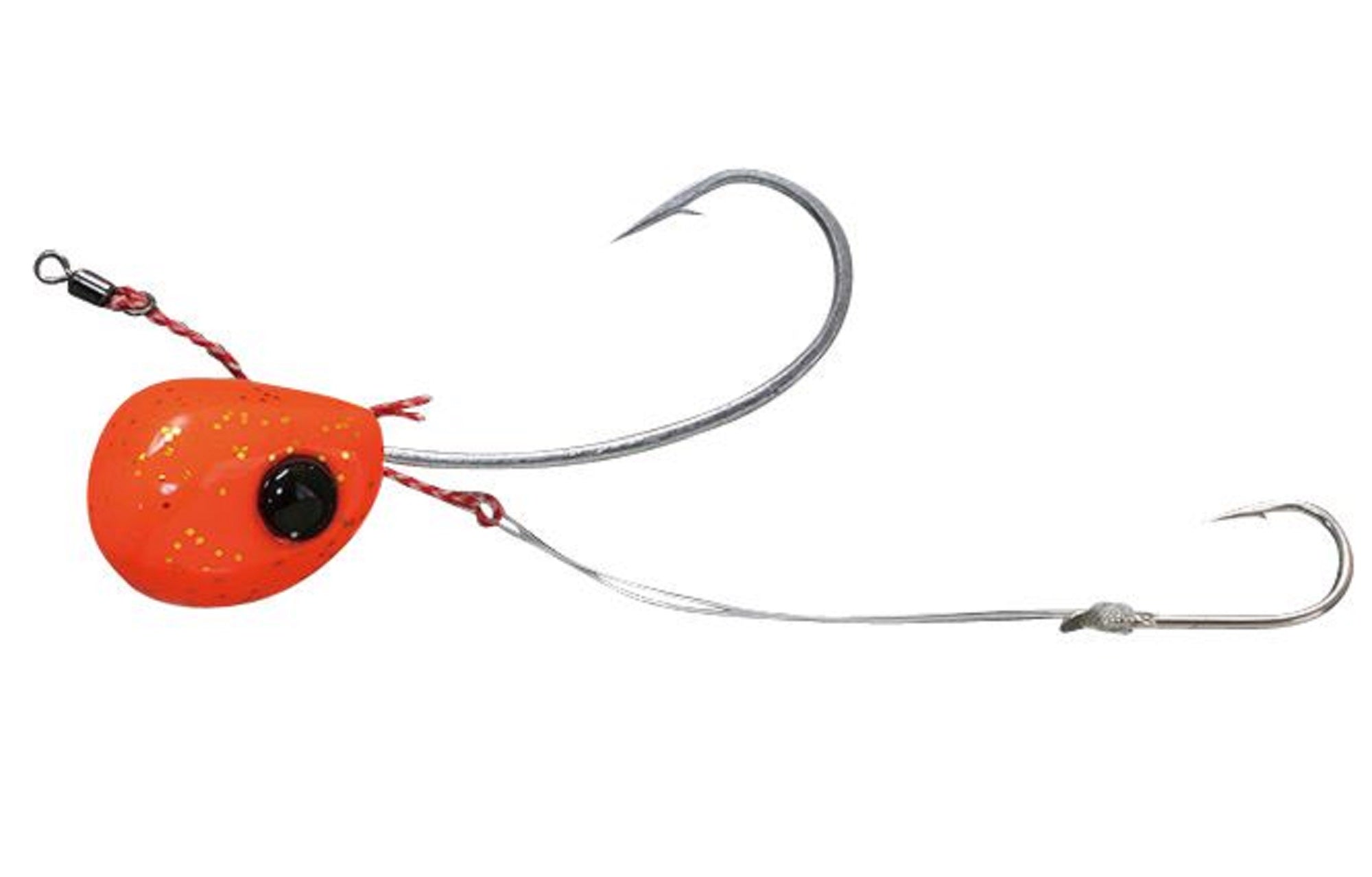 Jackall Bin Bin Tenya Taimu Tungsten No. 8L/28 grams Orange Flake (5079)