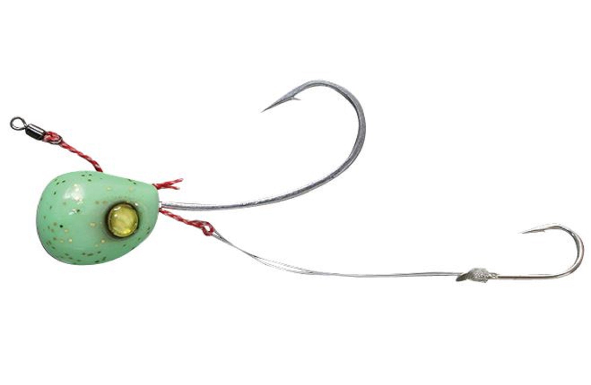 Jackall Bin Bin Tenya Taimu Tungsten No. 13L/45 grams Glow G Flake (5482)