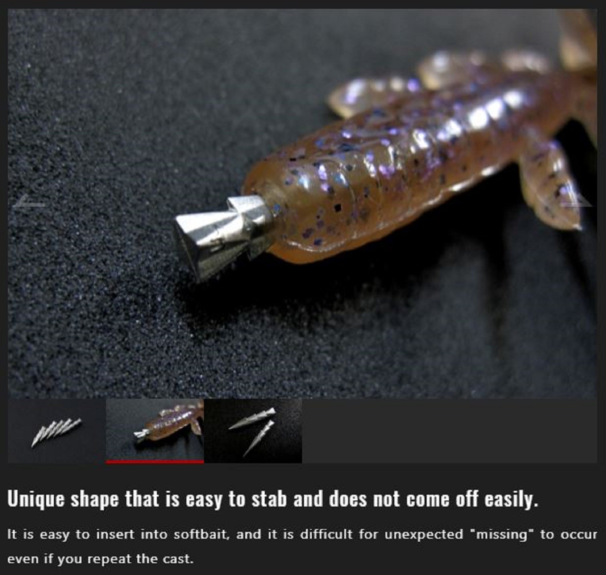 Jackall Tungsten Nail Sinker 0.3 Grams-15/Pack (8728)