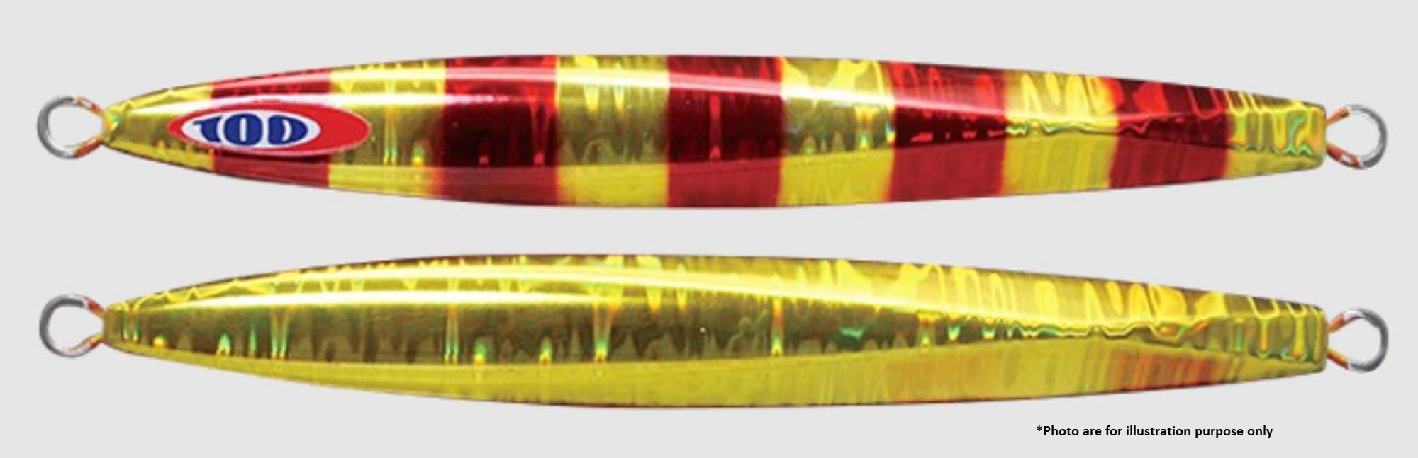 Jackall Metal Jig Anchovy Type 1 Standard 80 grams Red Gold (9619)