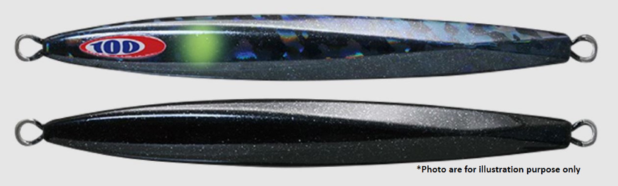 Jackall Metal Jig Anchovy Type 1 Standard 160 grams Black (9978)