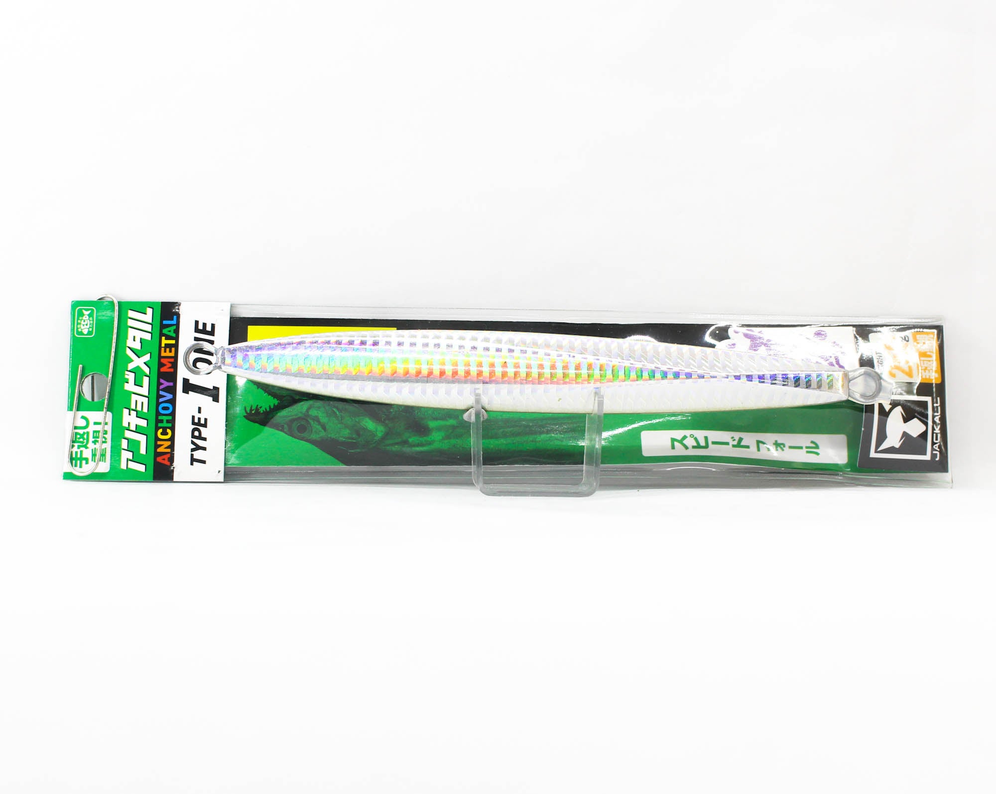 Jackall Metal Jig Anchovy Type 1 Standard 250 grams Silver (4996)