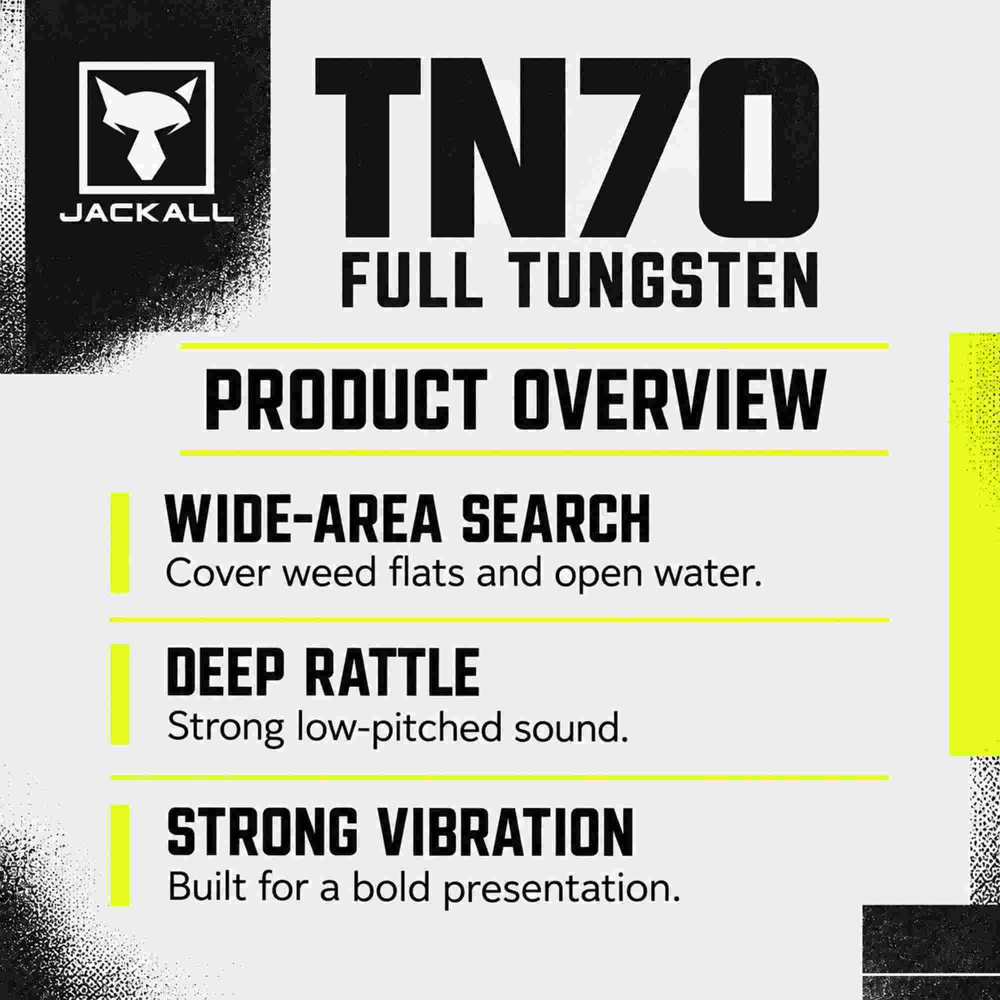 Jackall TN 70 Full Tungsten Vibration Lure Momotora (6754)