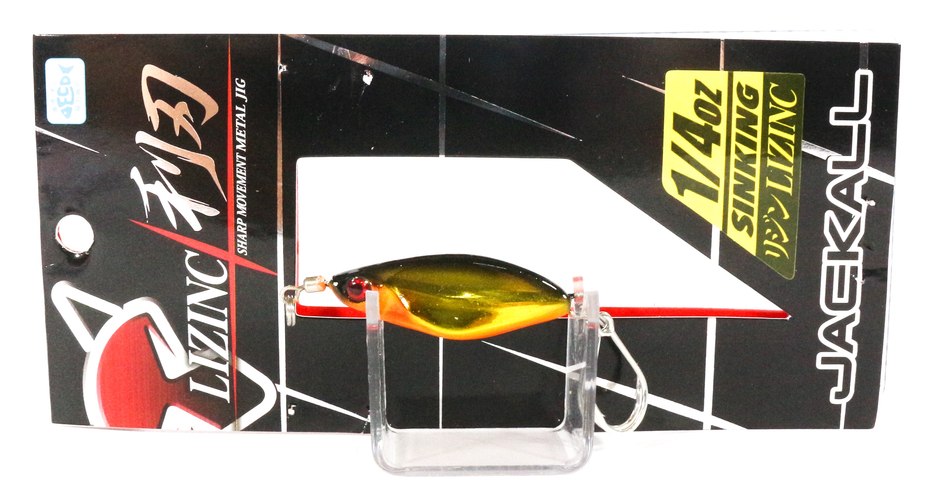 Sale Jackall Metal Jig Lizinc 1/4 oz HL Gold Black (8987)