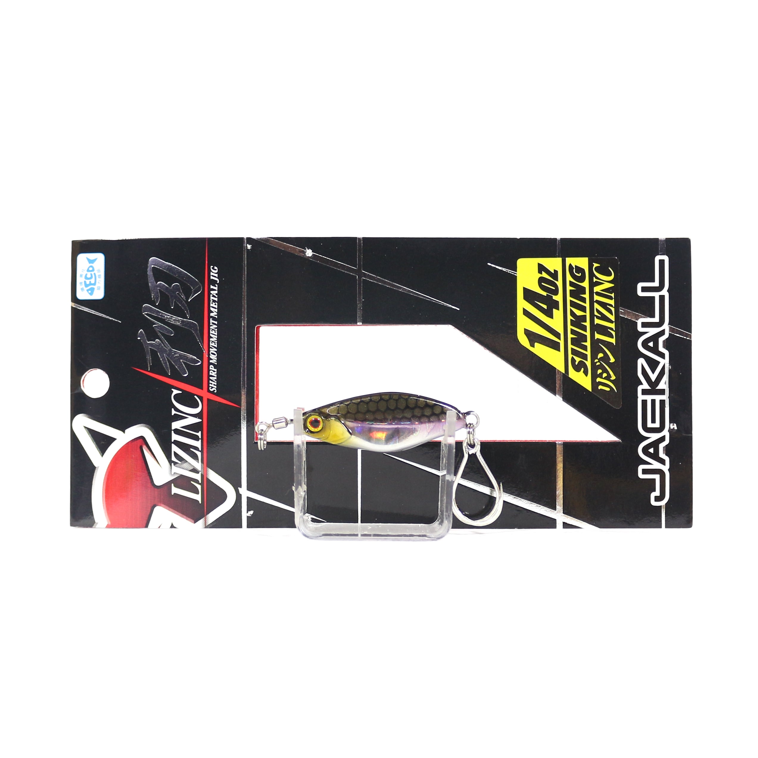 Jackall Metal Jig Lizinc 1/4 oz HL Wakasagi (9007)