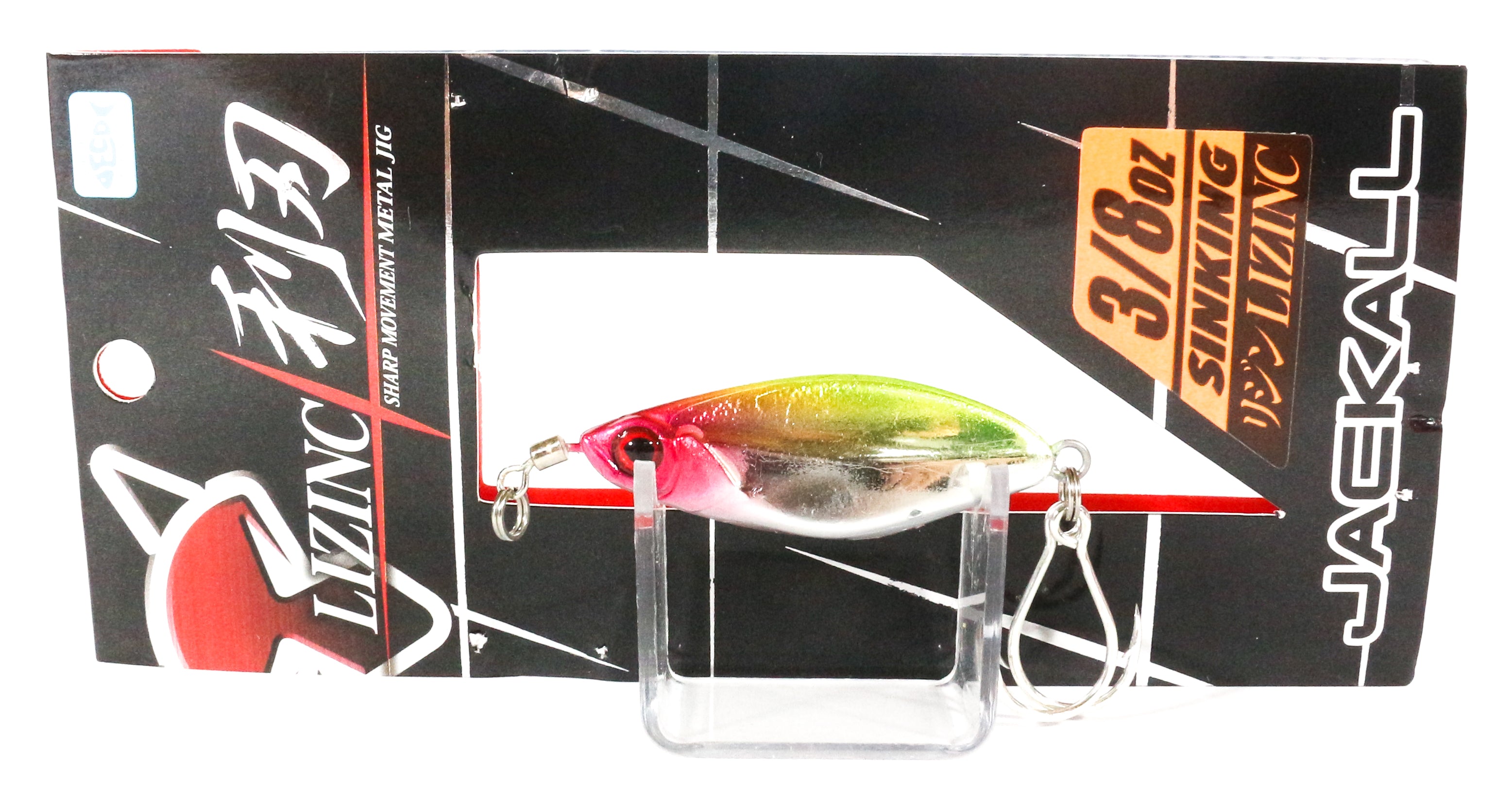 Jackall Metal Jig Lizinc 3/8 oz HL Mirror Clown (9137)
