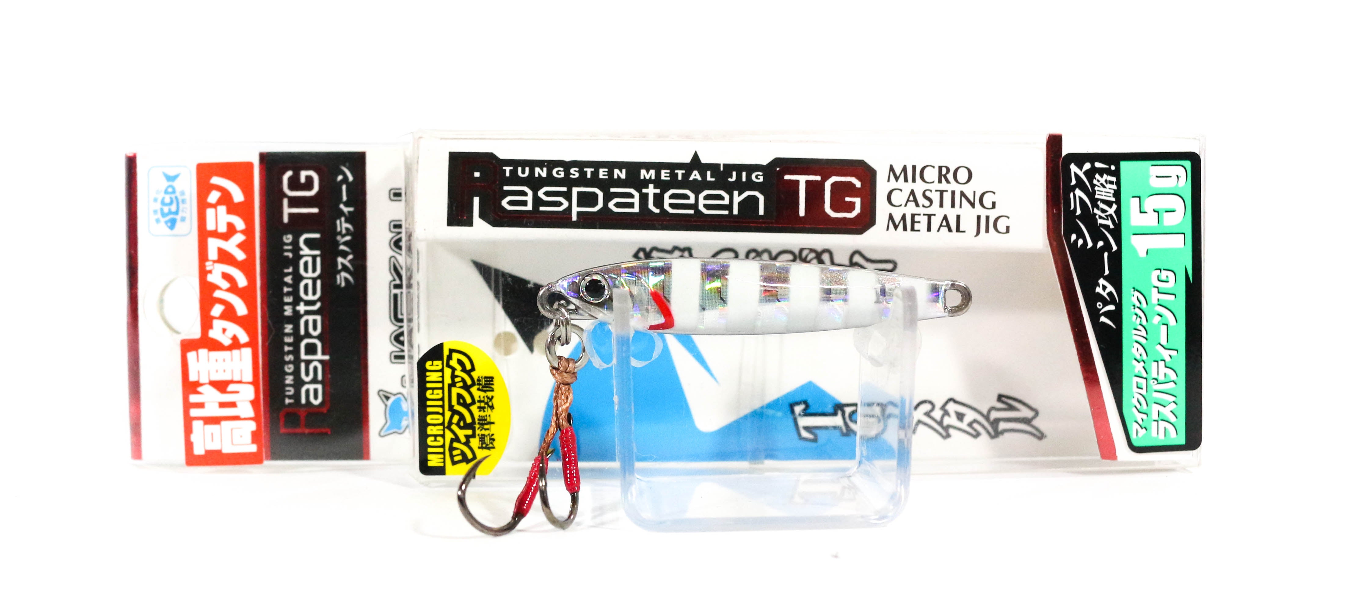 Jackall Metal Jig Raspateen TG Tungsten 15 grams Glow Stripe (3547)