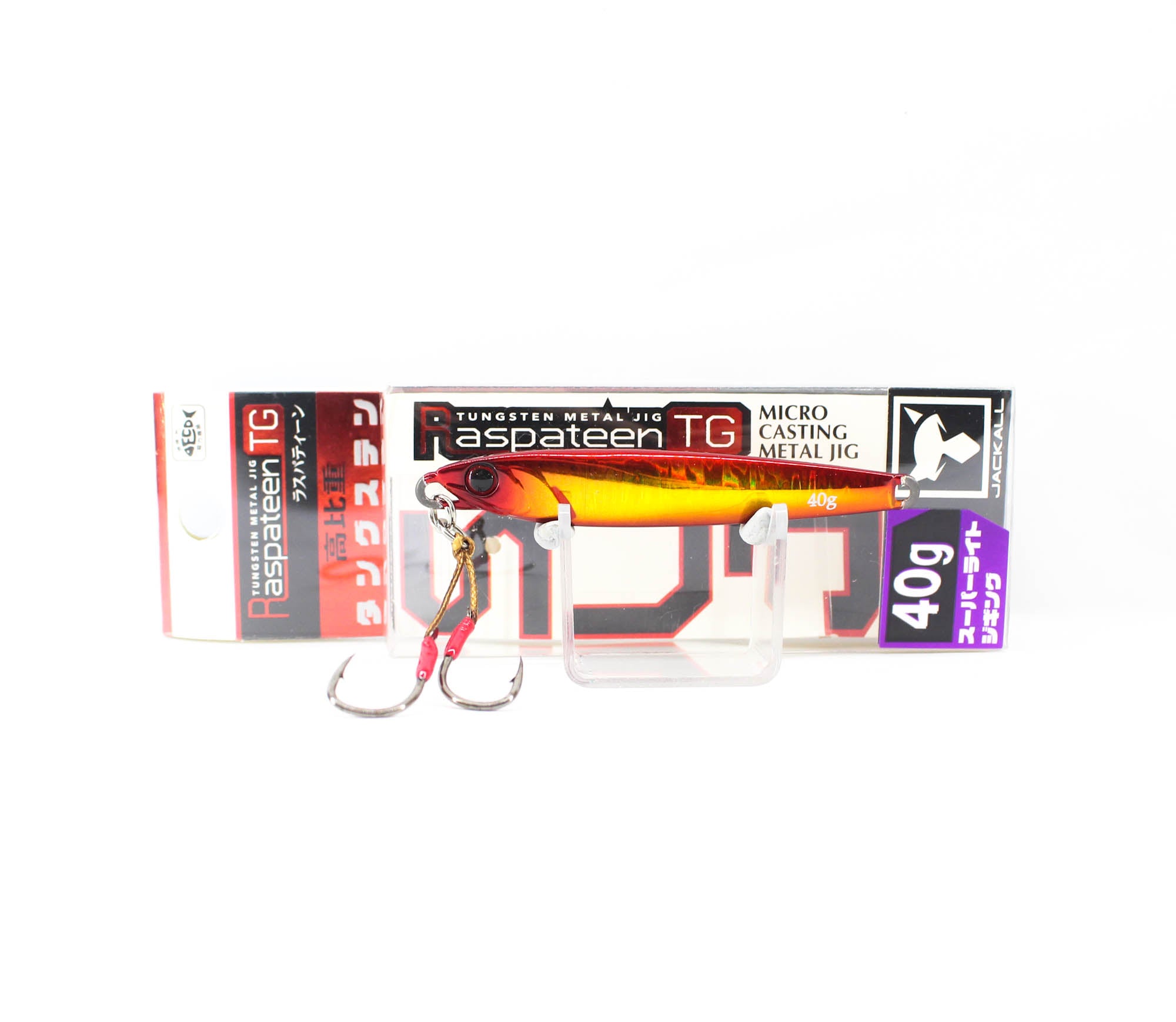 Jackall Metal Jig Raspateen TG Tungsten 40 grams Red Gold (3745)