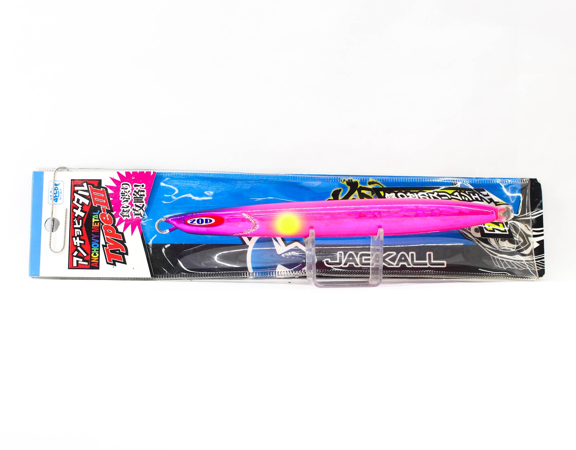Jackall Metal Jig Anchovy Type 3 Flutter 200 grams Saber Pink (0125)