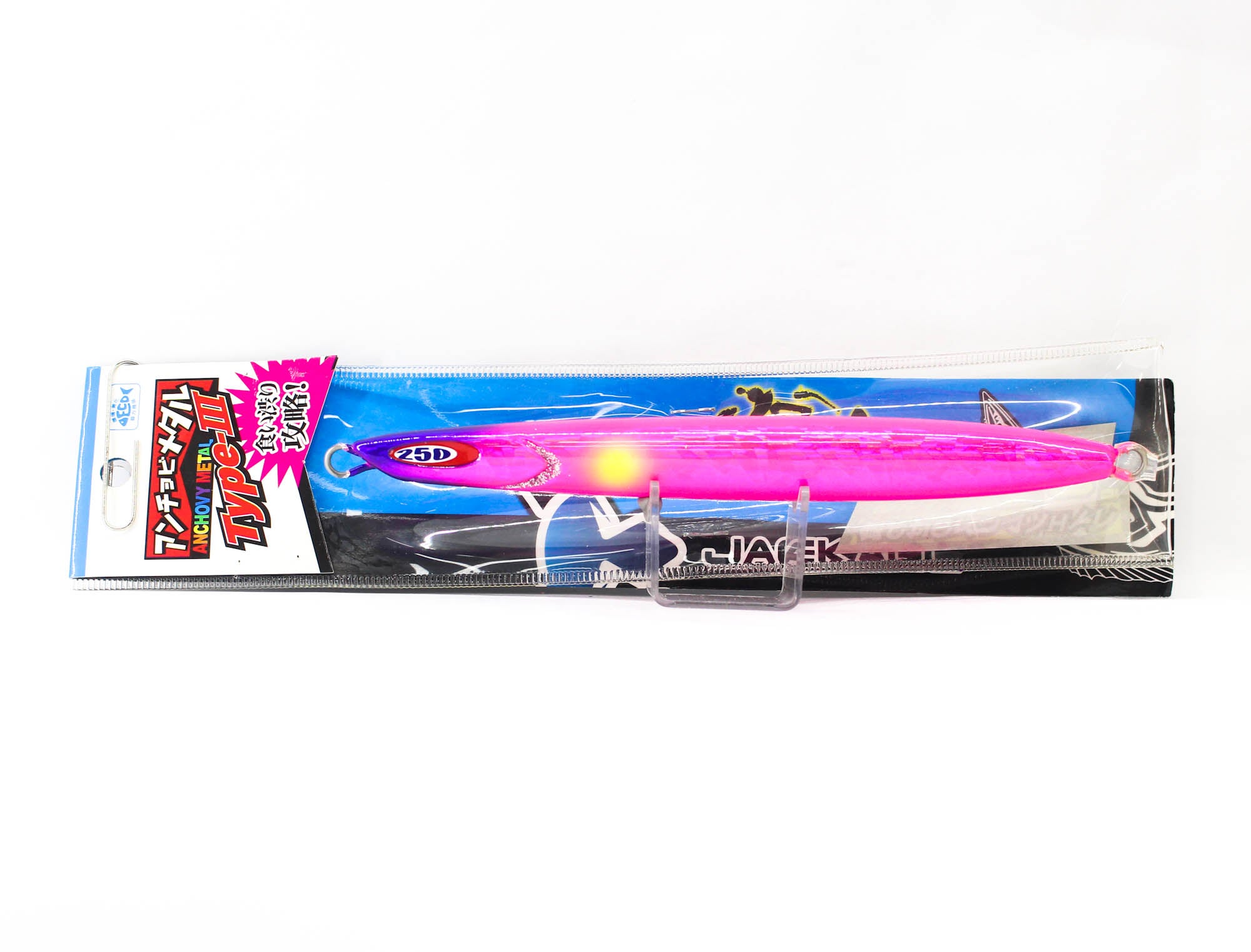 Jackall Metal Jig Anchovy Type 3 Flutter 250 grams Saber Pink (0224)