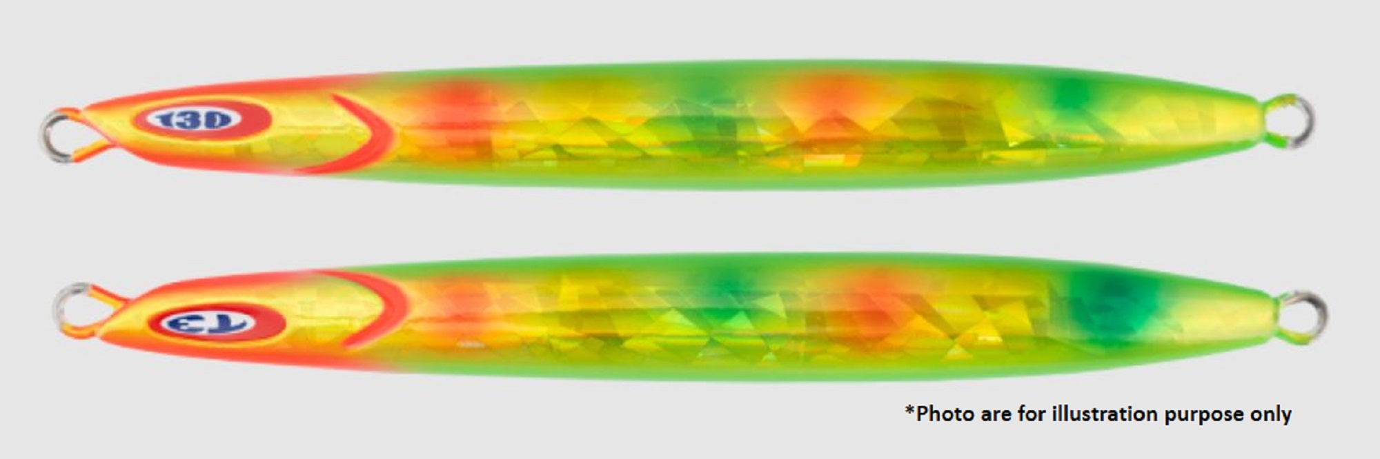 Jackall Metal Jig Anchovy Type 3 Flutter 250 grams Dragon Chart (0231)