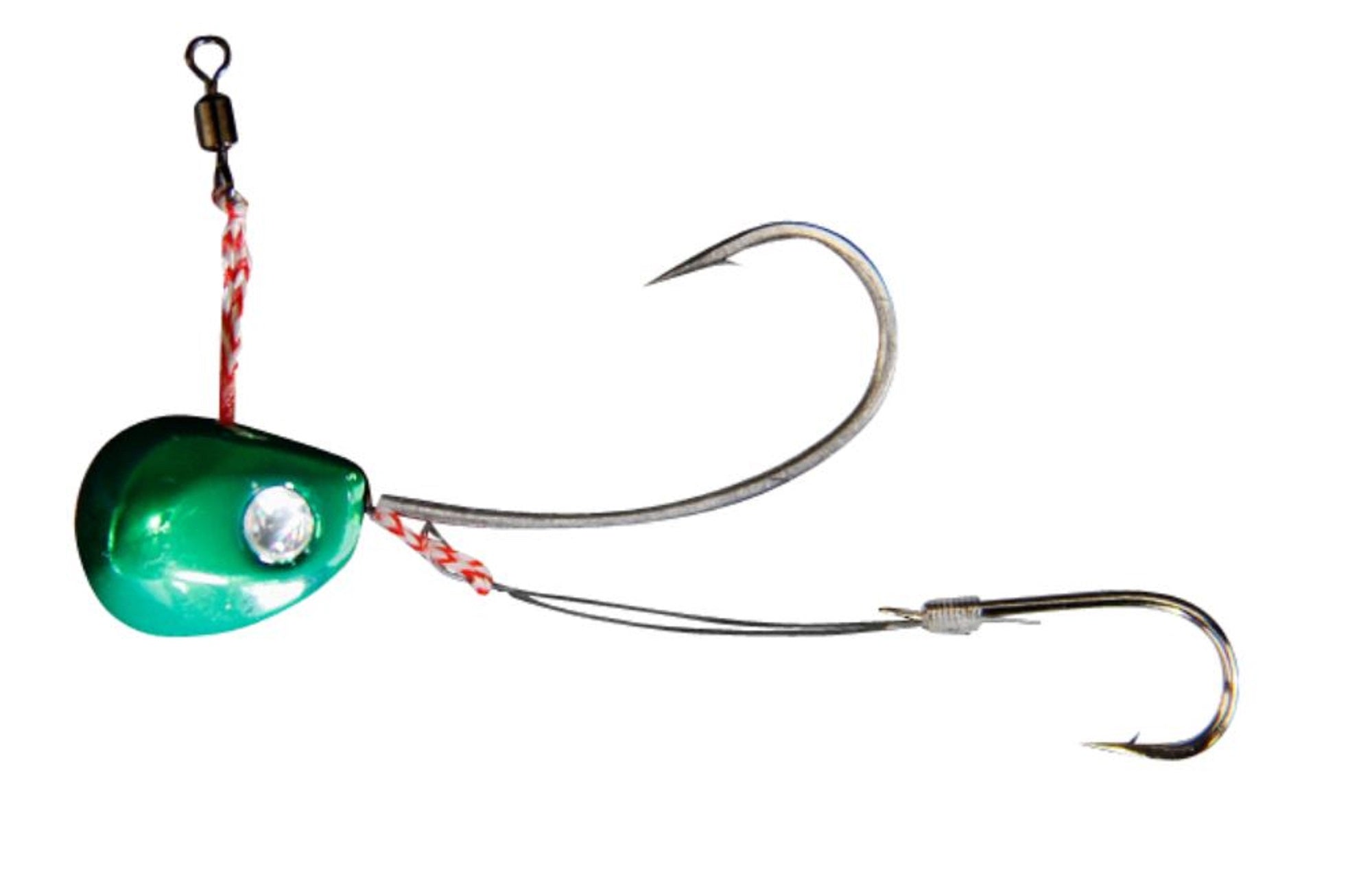 Jackall Bin Bin Tenya Taimu Tungsten No. 8L/28 Grams Metal Green (8220)