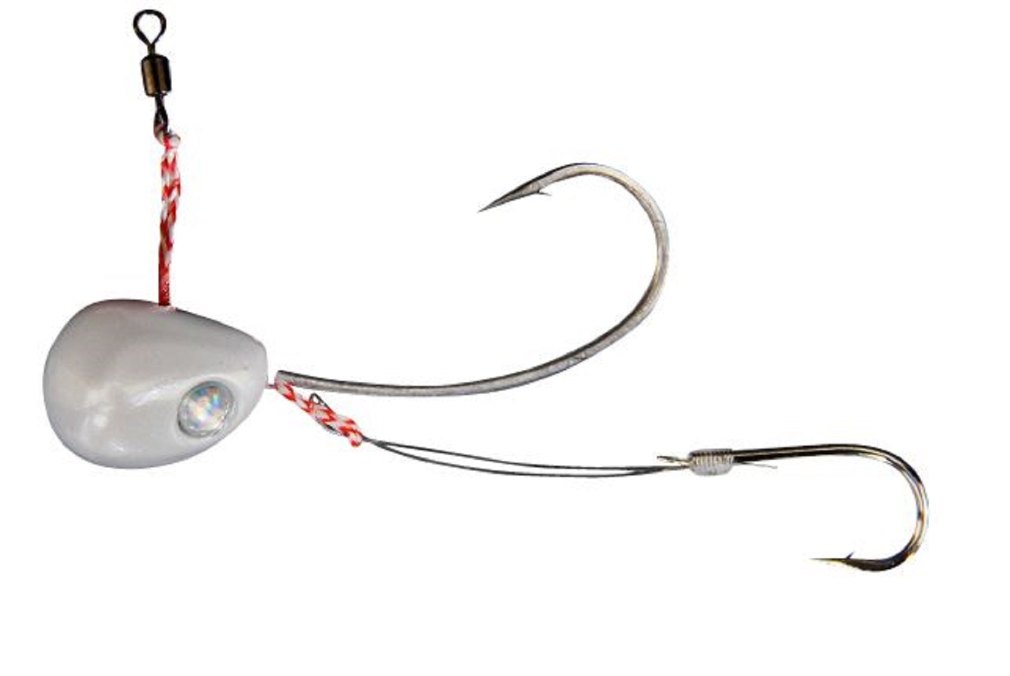 Jackall Bin Bin Tenya Taimu Tungsten No. 8L/28 grams Super White (8244)