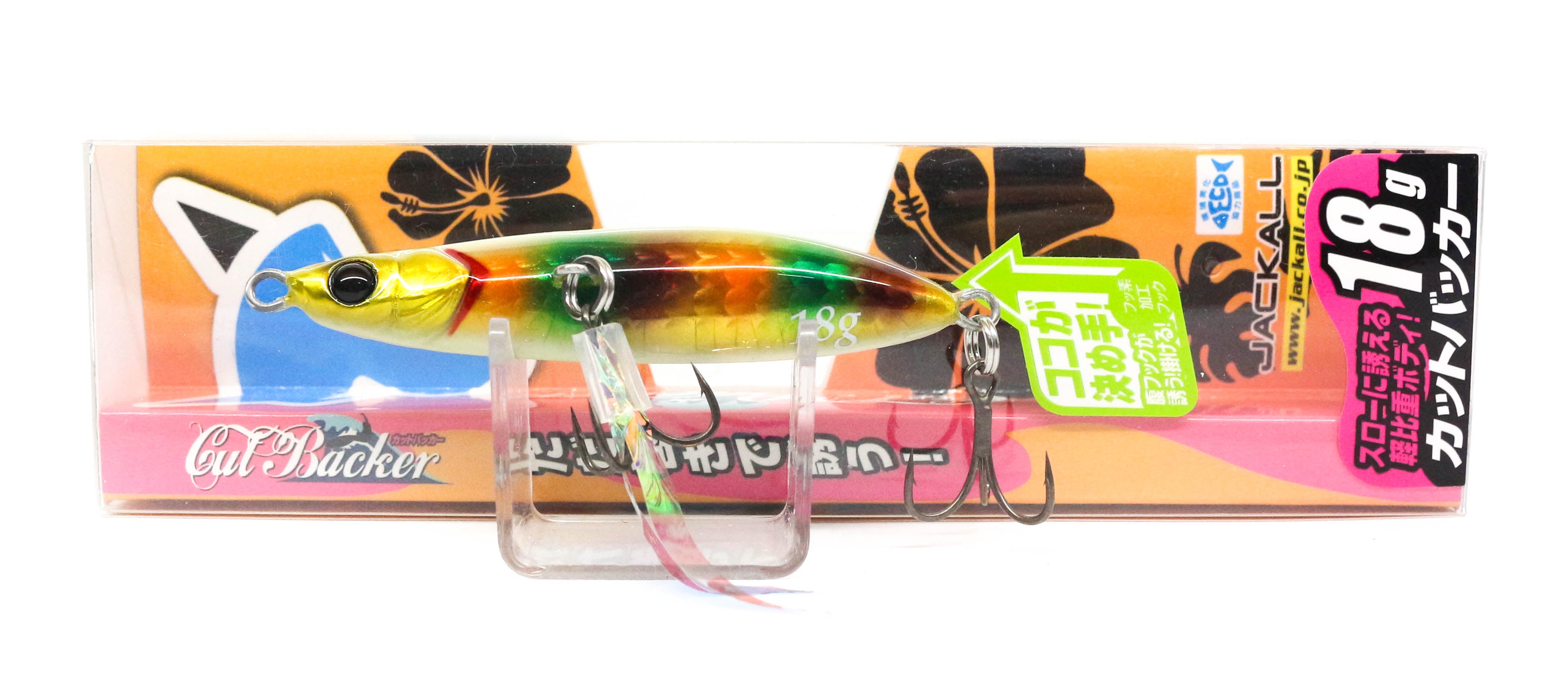 Jackall Metal Jig Cut Backer 18 grams Glow Candy (9241)