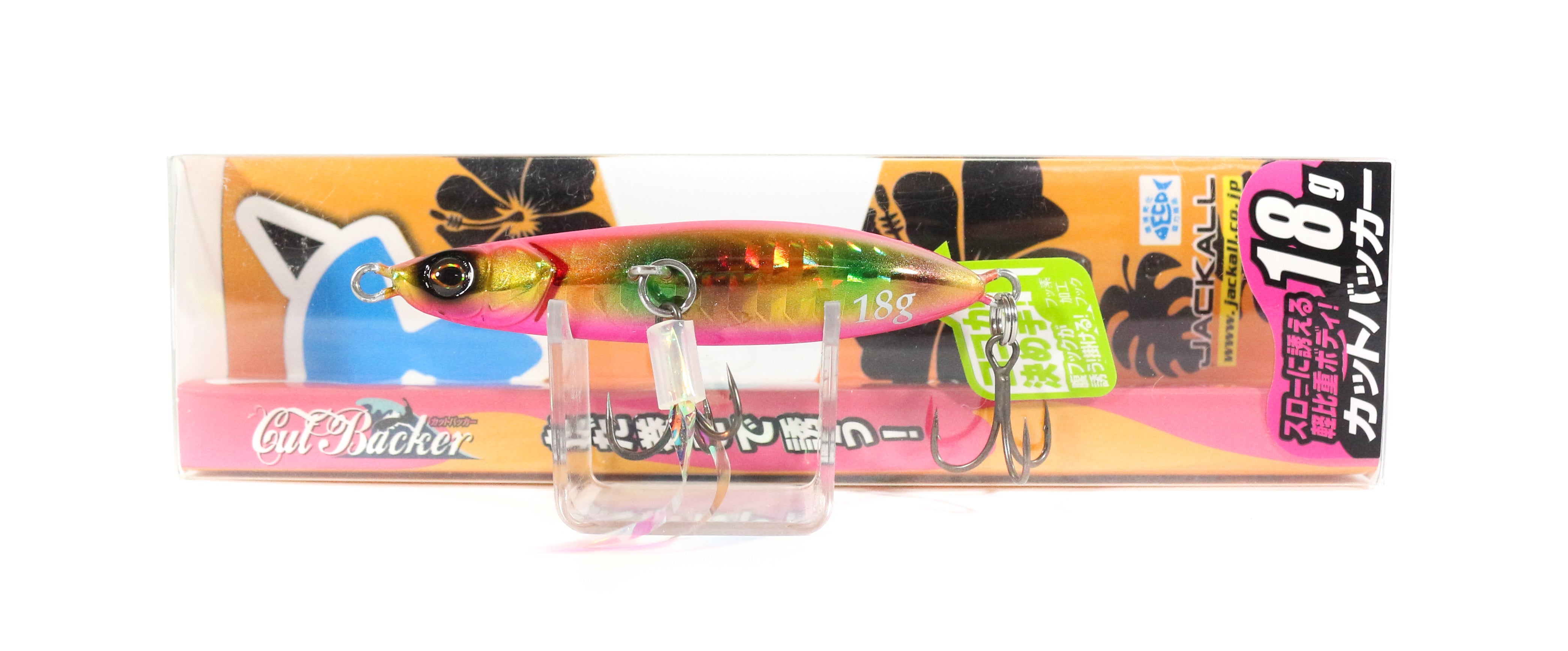 Jackall Metal Jig Cut Backer 18 grams Hirame Candy (9258)
