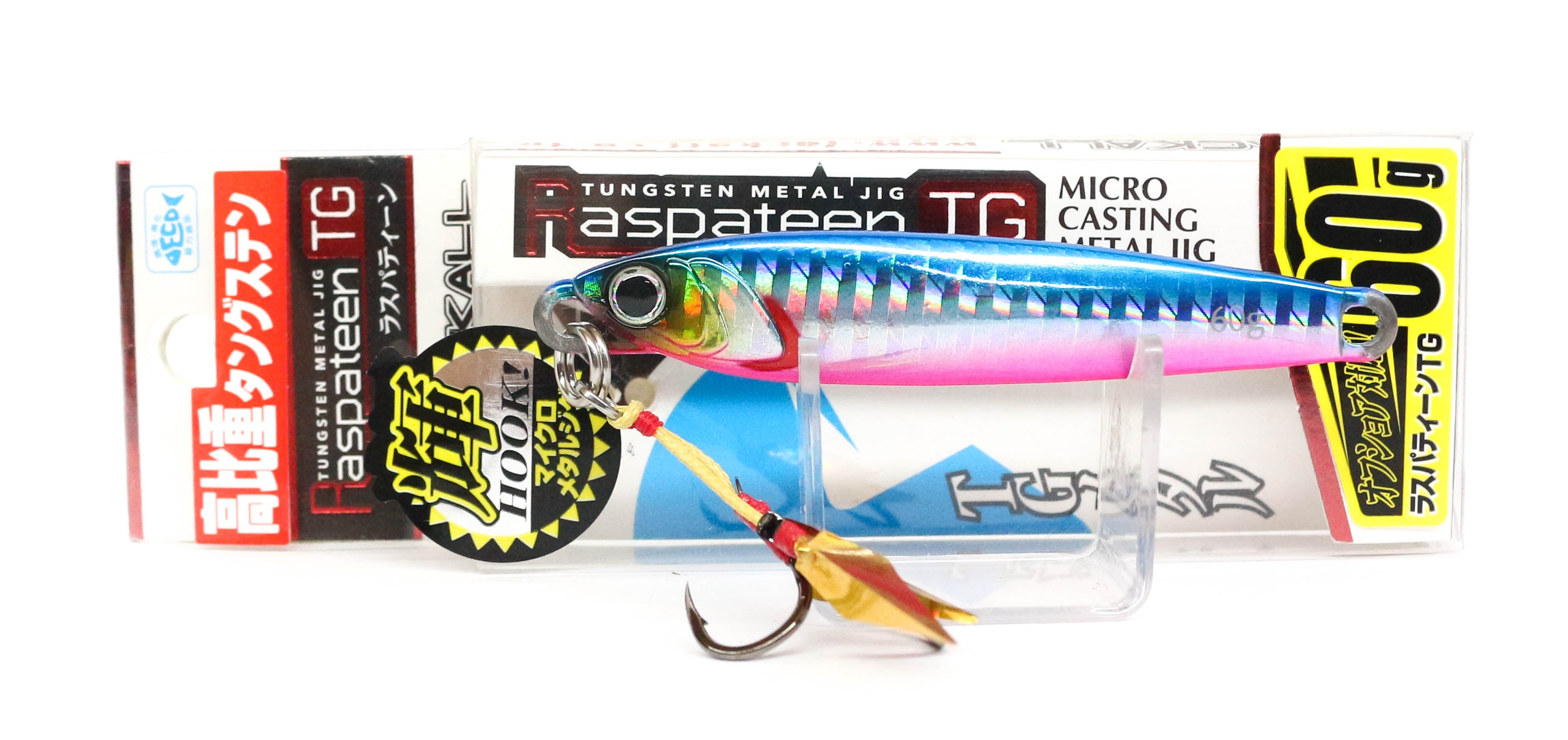Jackall Metal Jig Raspateen TG Tungsten 60 grams Blue Pink (9913)