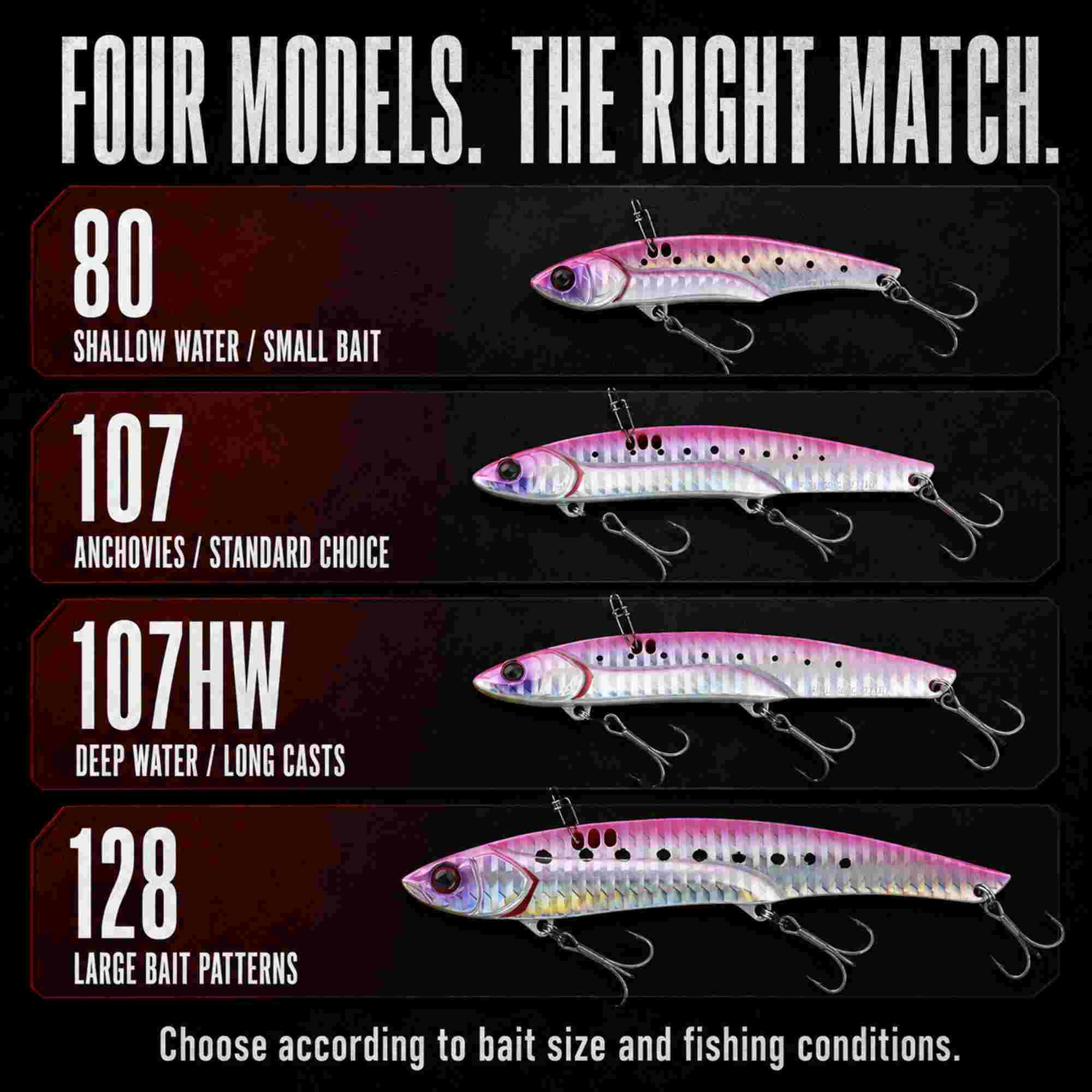 Jackall Big Backer 128 Metal Vibe 44g Sinking Lure Iwashi Glow Belly (1190)