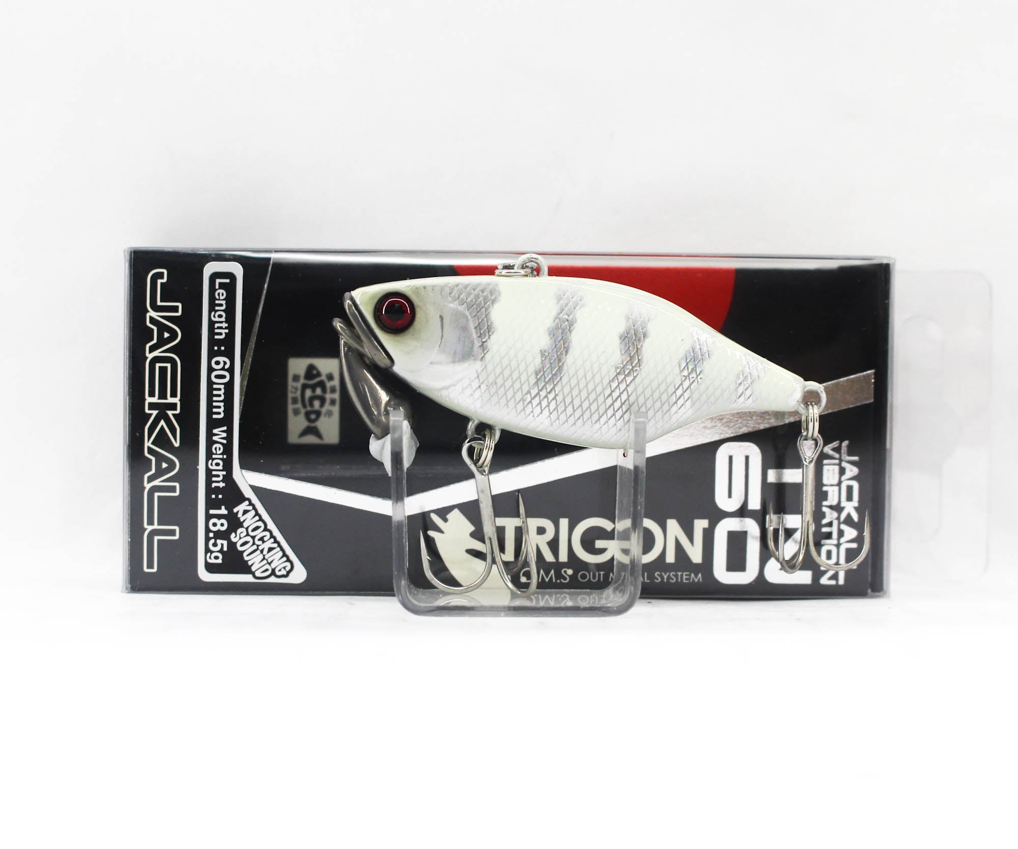Jackall TN 60 Trigon Vibration Lure Zebra Glow (4955)