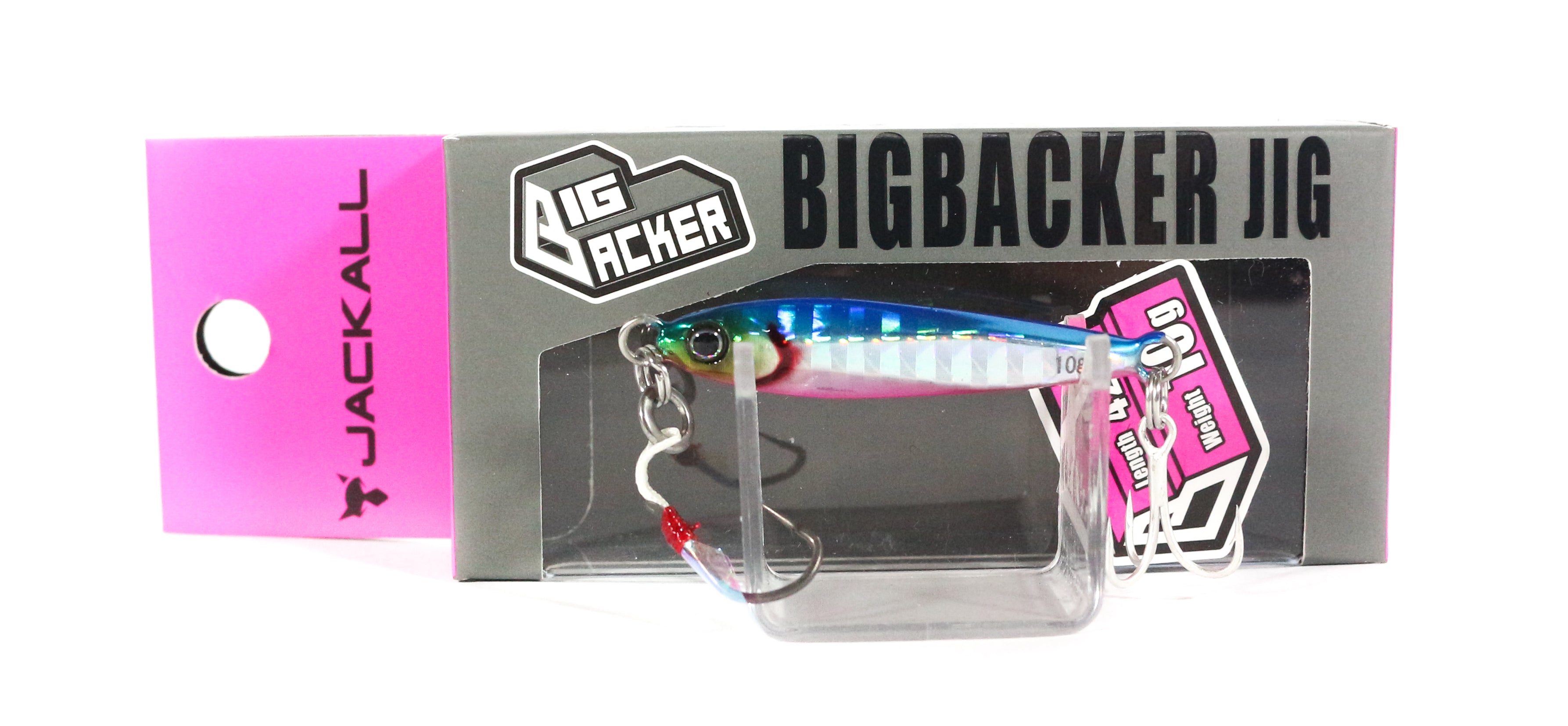 Jackall Metal Jig Big Backer 10 grams Blue Pink (5129)