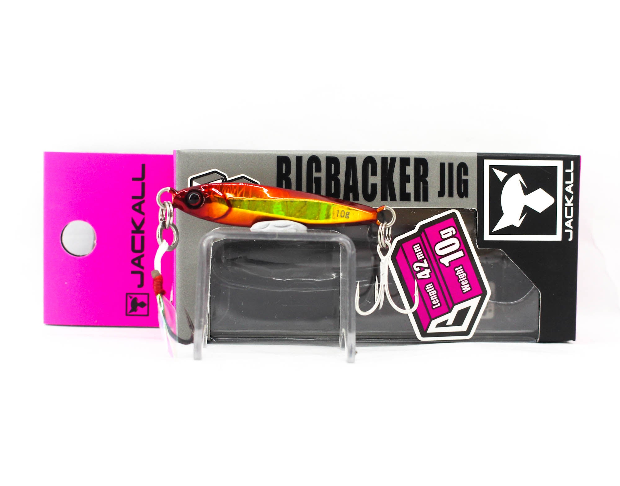 Jackall Metal Jig Big Backer 10 grams Red Gold (5143)