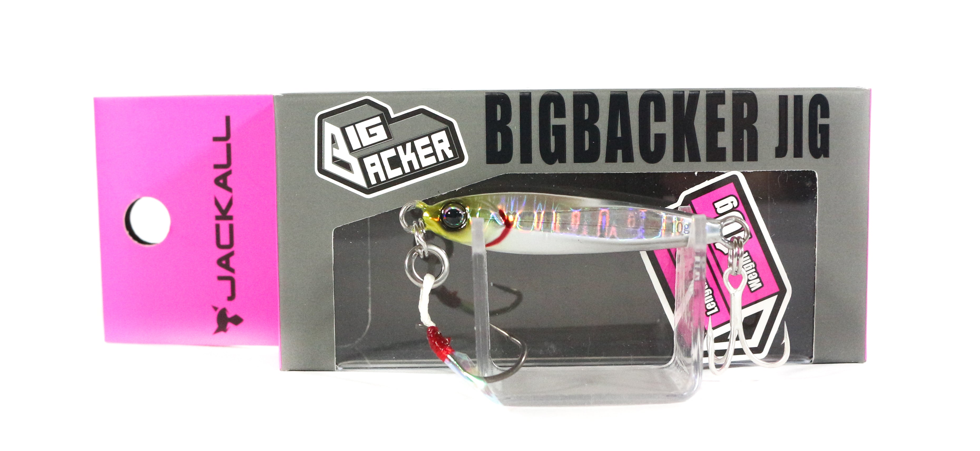 Jackall Metal Jig Big Backer 10 grams Shirasu Silver (5150)