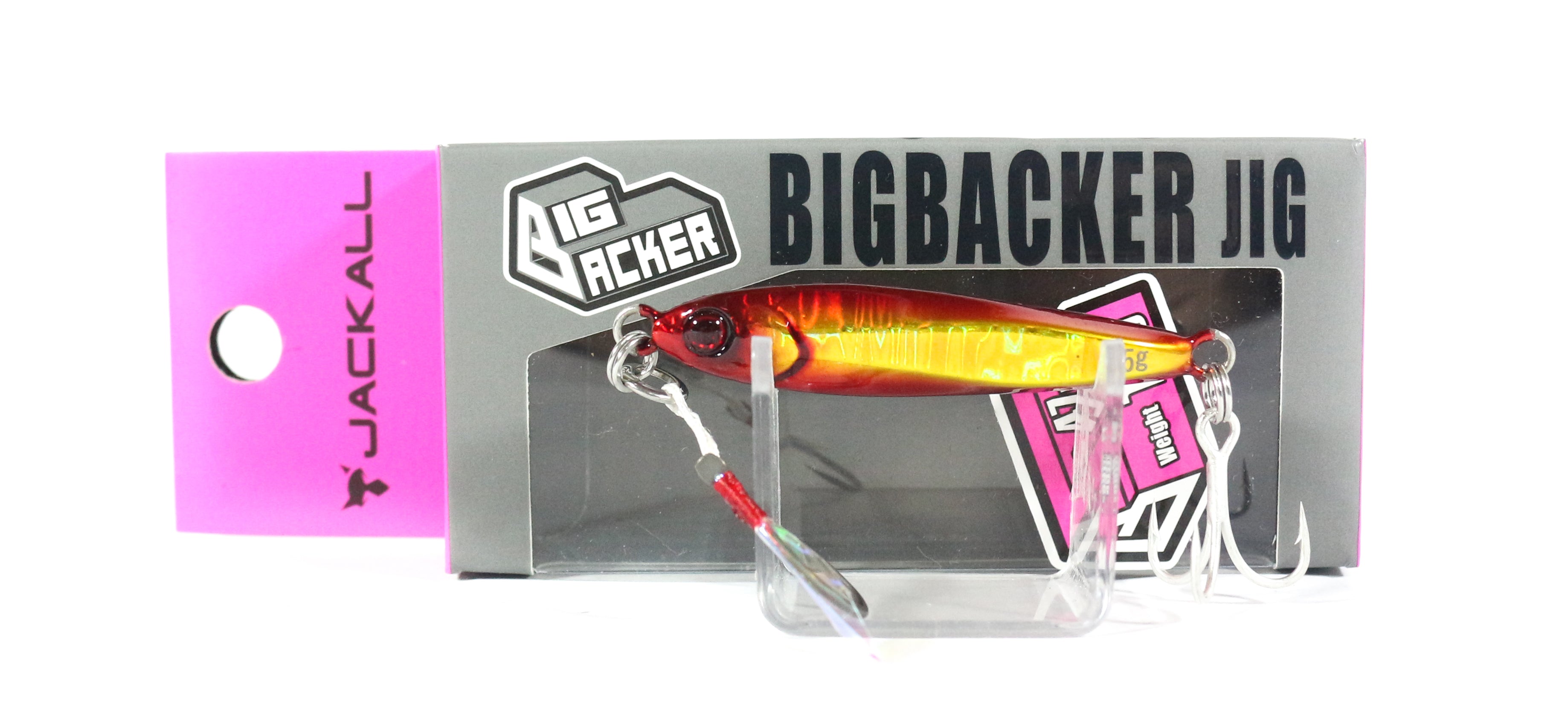 Jackall Metal Jig Big Backer 15 grams Red Gold (5228)