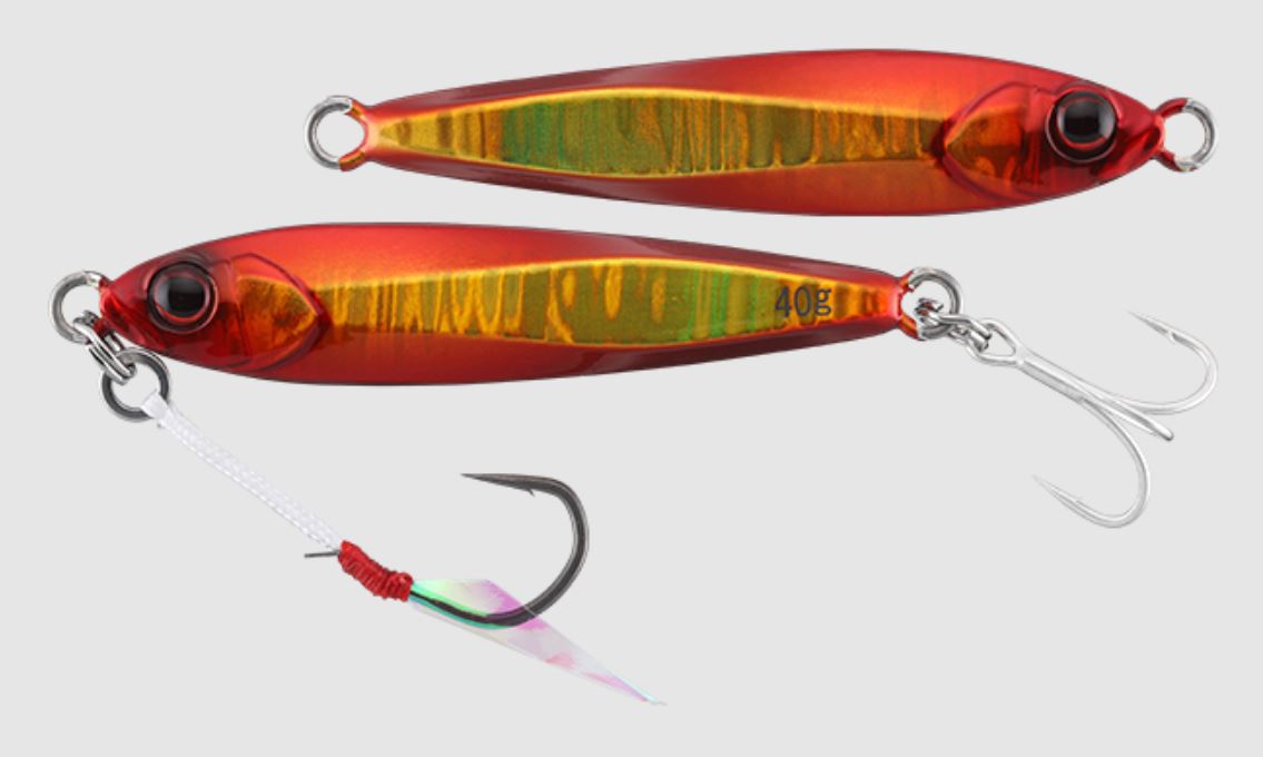 Jackall Metal Jig Big Backer 15 grams Red Gold (5228)