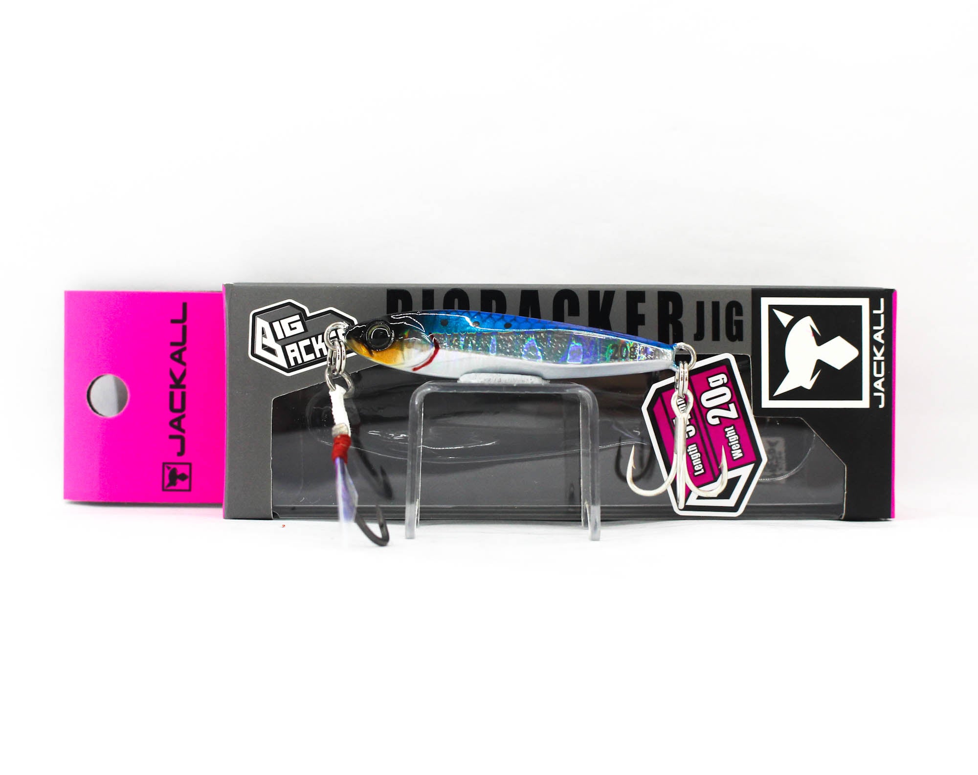 Jackall Metal Jig Big Backer 20 grams Iwashi Wave (5273)