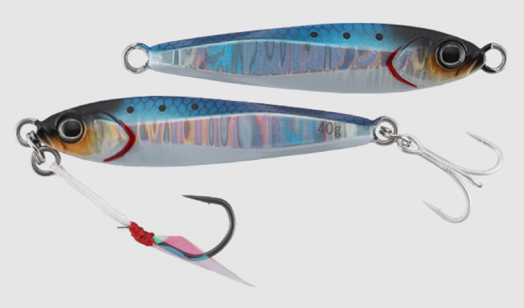 Jackall Metal Jig Big Backer 20 grams Iwashi Wave (5273)