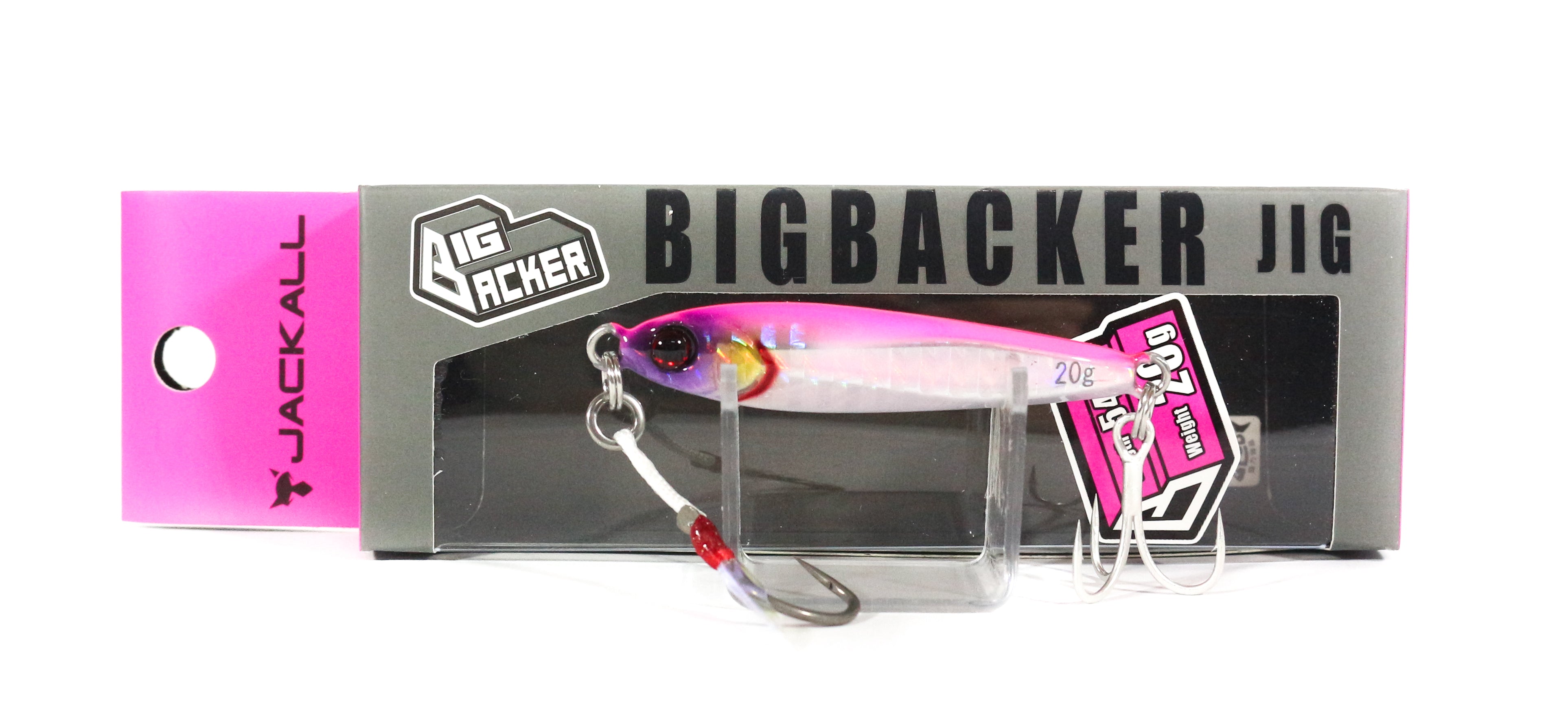 Jackall Metal Jig Big Backer 20 grams Pink Back (5297)