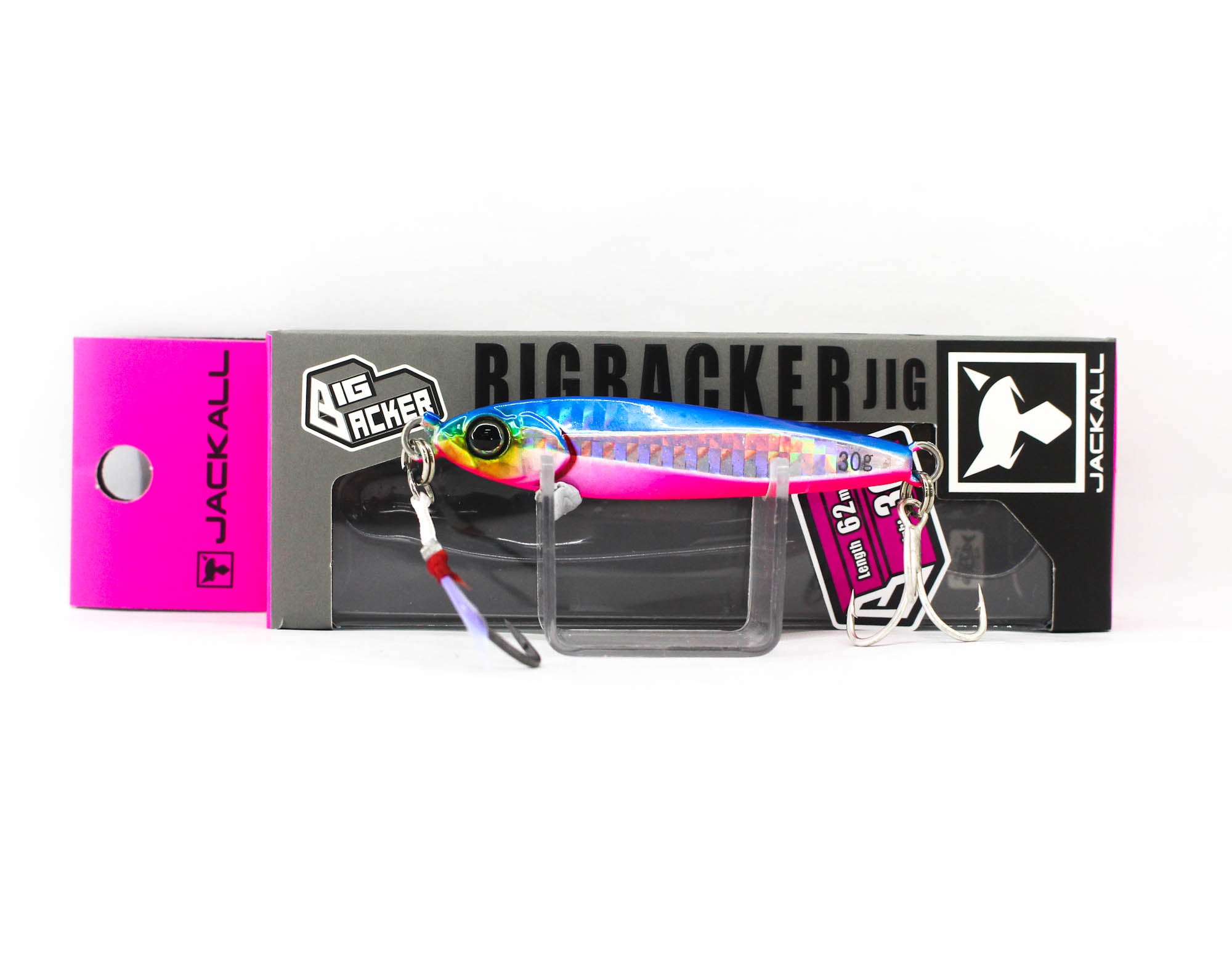Jackall Metal Jig Big Backer 30 grams Blue Pink (5365)