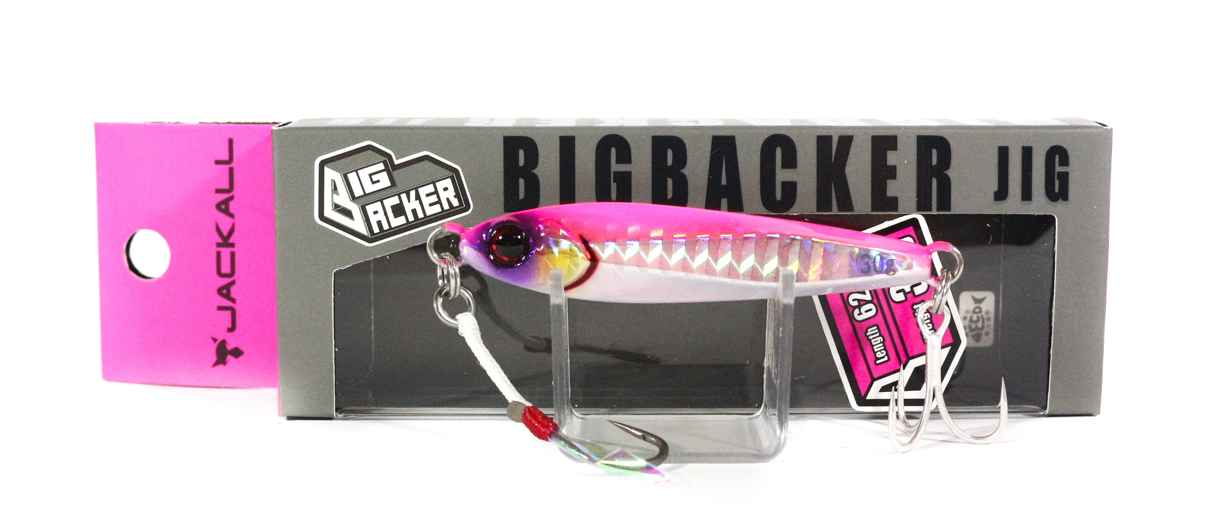 Jackall Metal Jig Big Backer 30 grams Pink Back (5372)