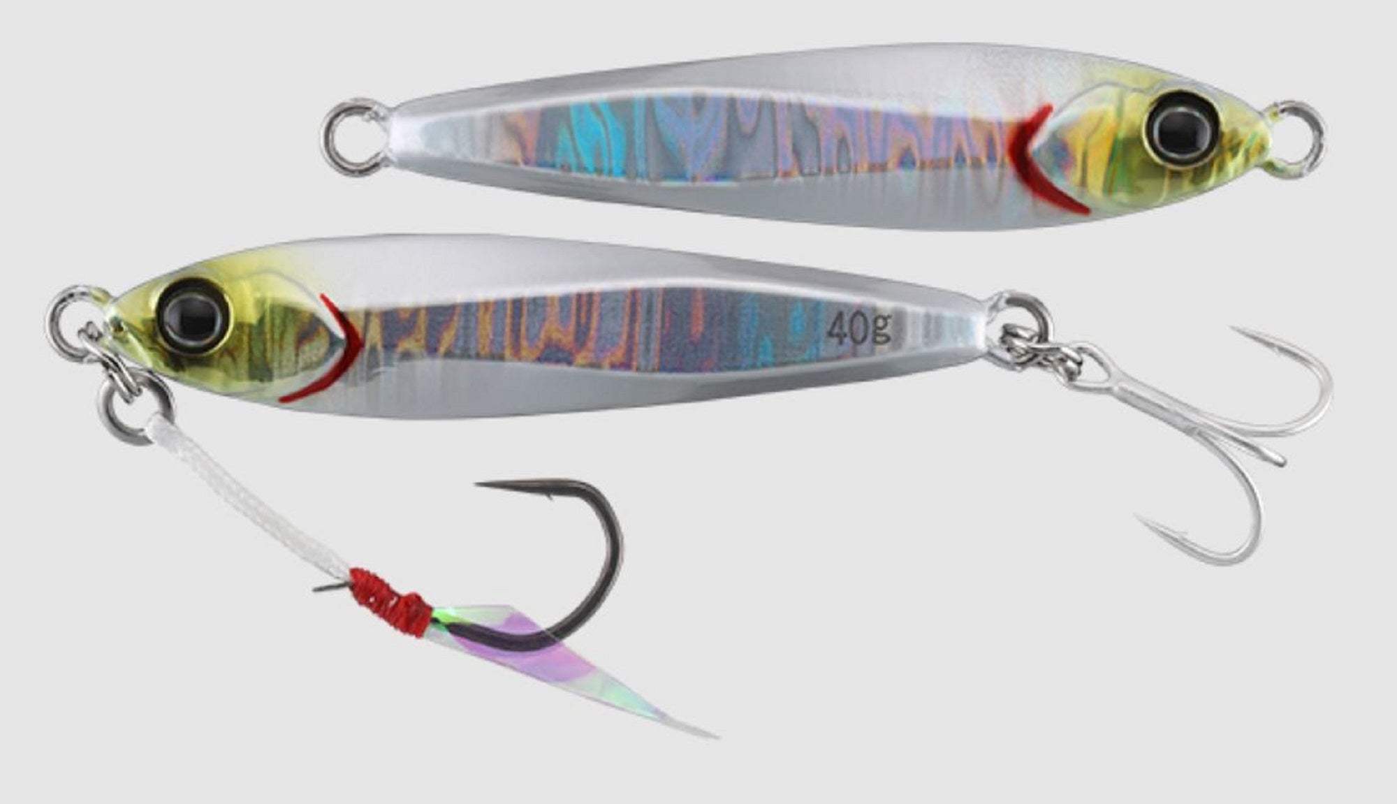 Jackall Metal Jig Big Backer 30 grams Shirasu Silver (5396)