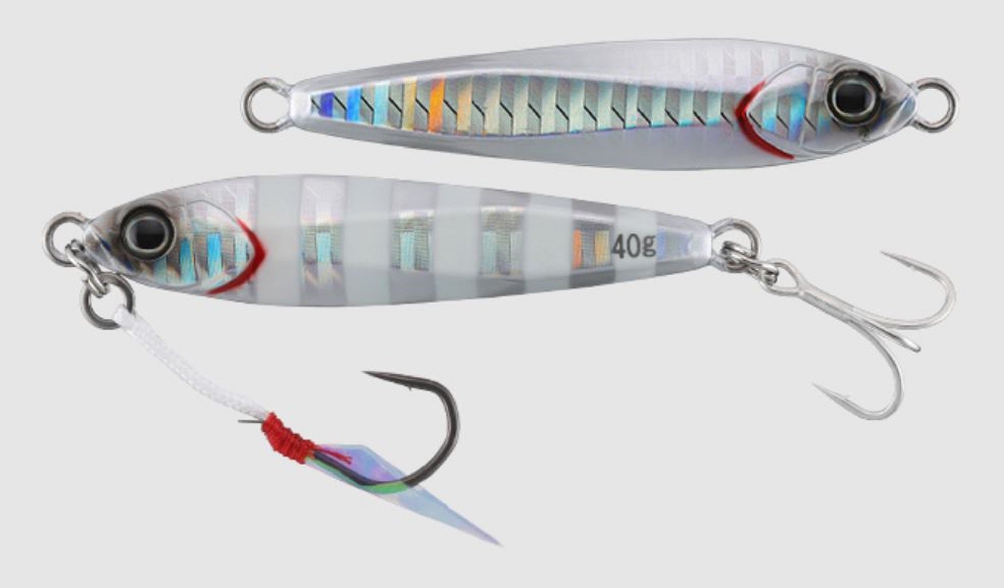 Jackall Metal Jig Big Backer 30 grams Glow Stripe (5402)