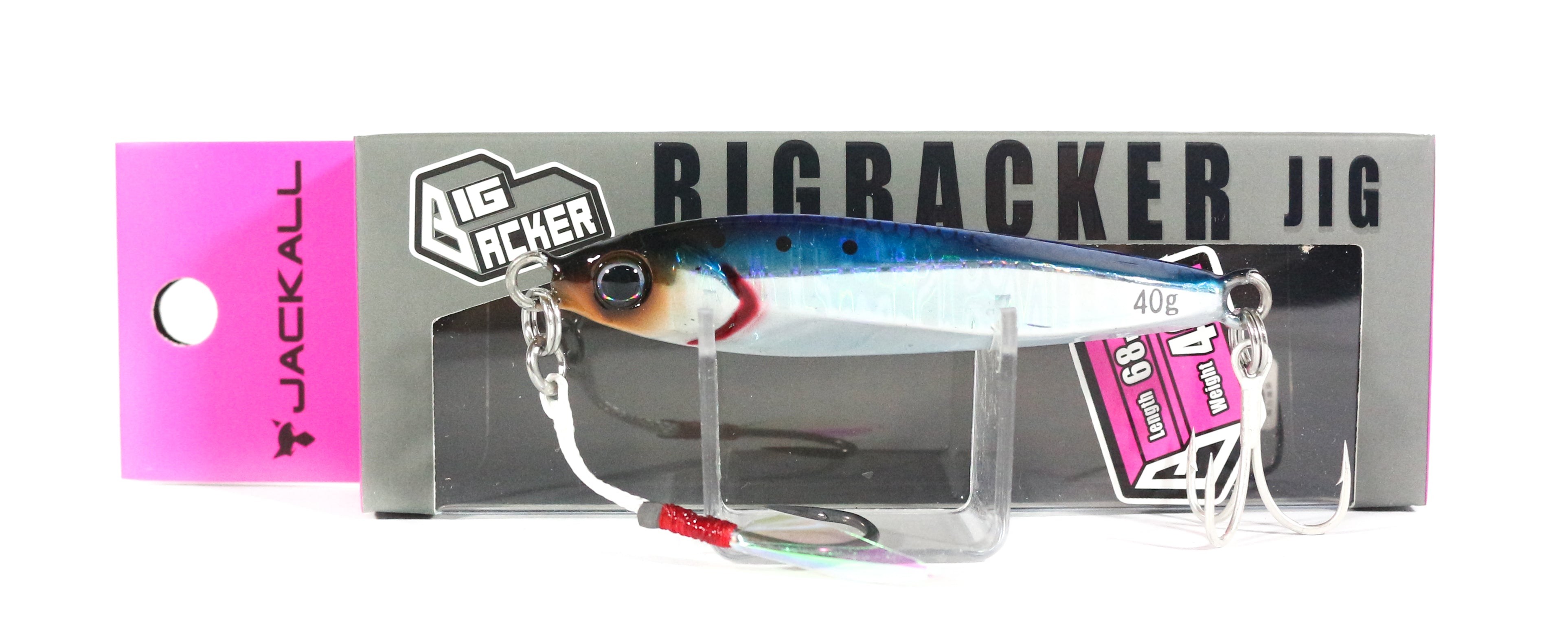 Jackall Metal Jig Big Backer 40 grams Iwashi Magma (5433)