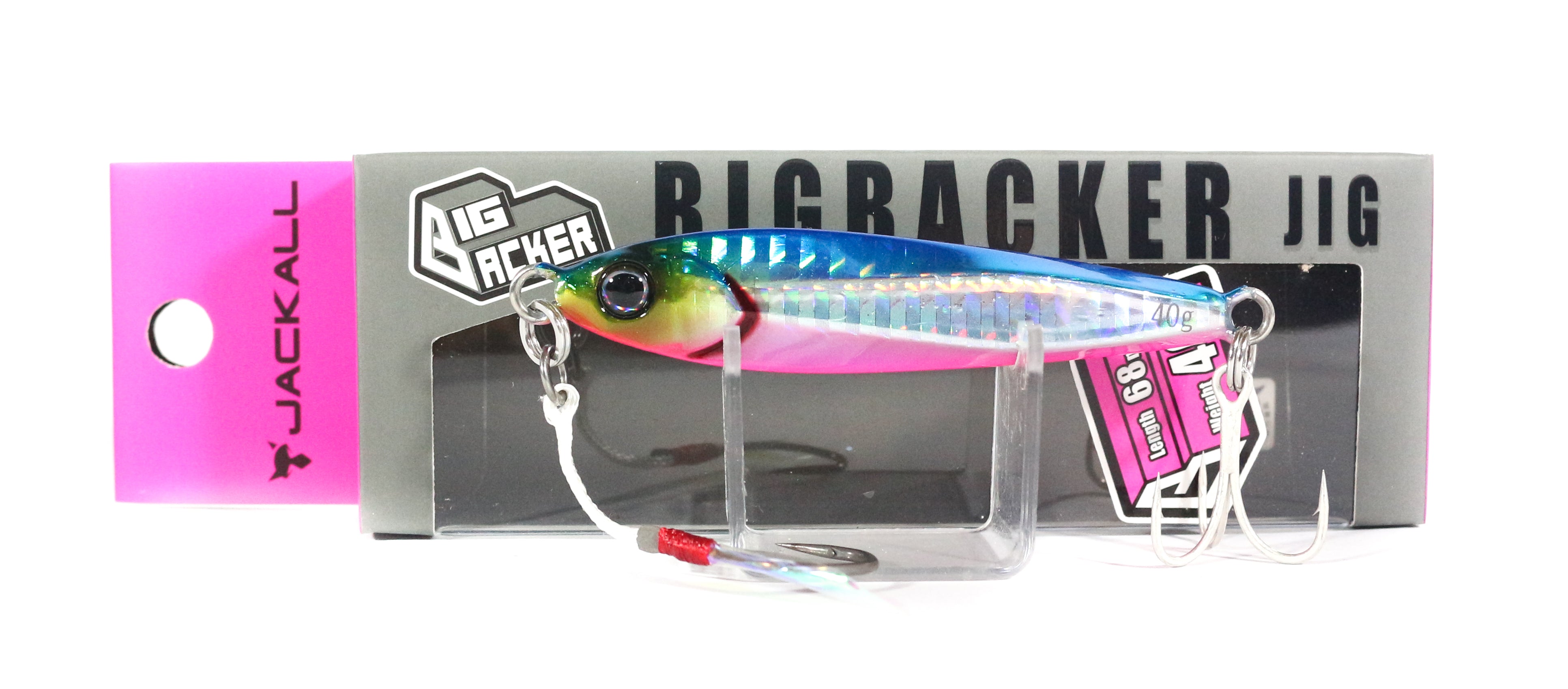 Jackall Metal Jig Big Backer 40 grams Blue Pink (5440)