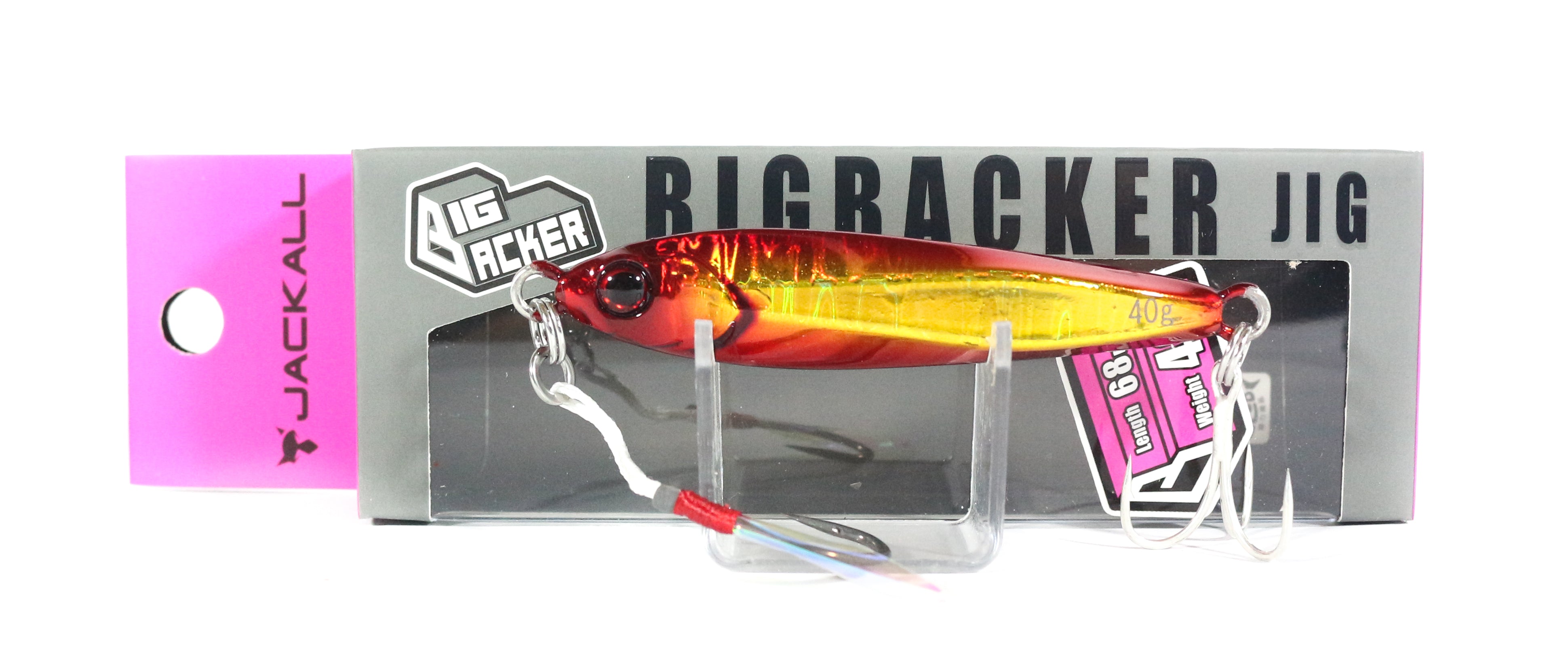 Jackall Metal Jig Big Backer 40 grams Red Gold (5464)