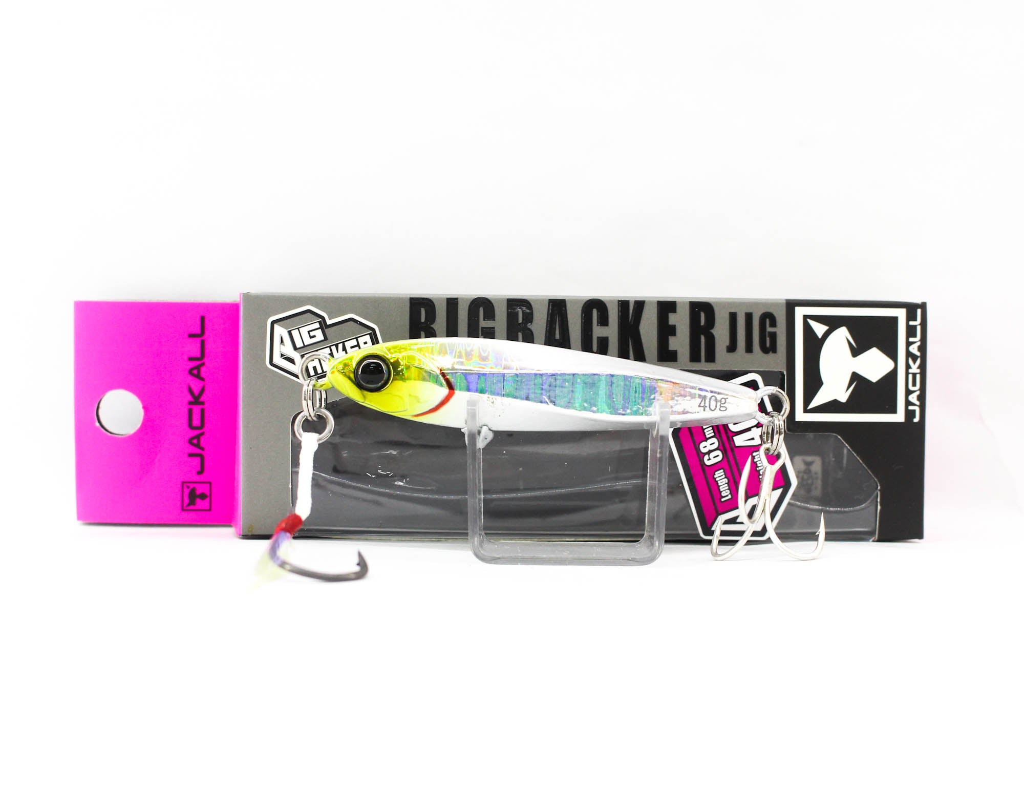 Jackall Metal Jig Big Backer 40 grams Shirasu (5471)