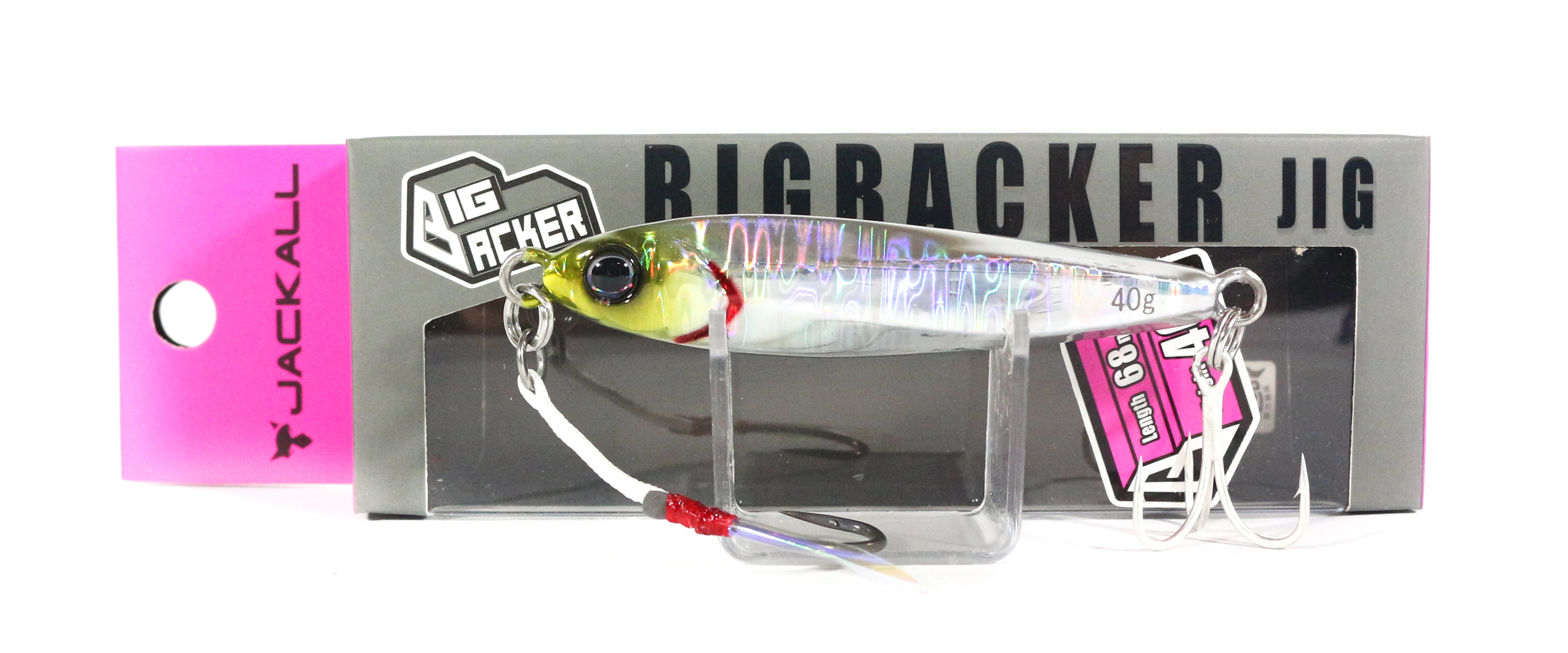 Jackall Metal Jig Big Backer 40 grams Shirasu (5471)