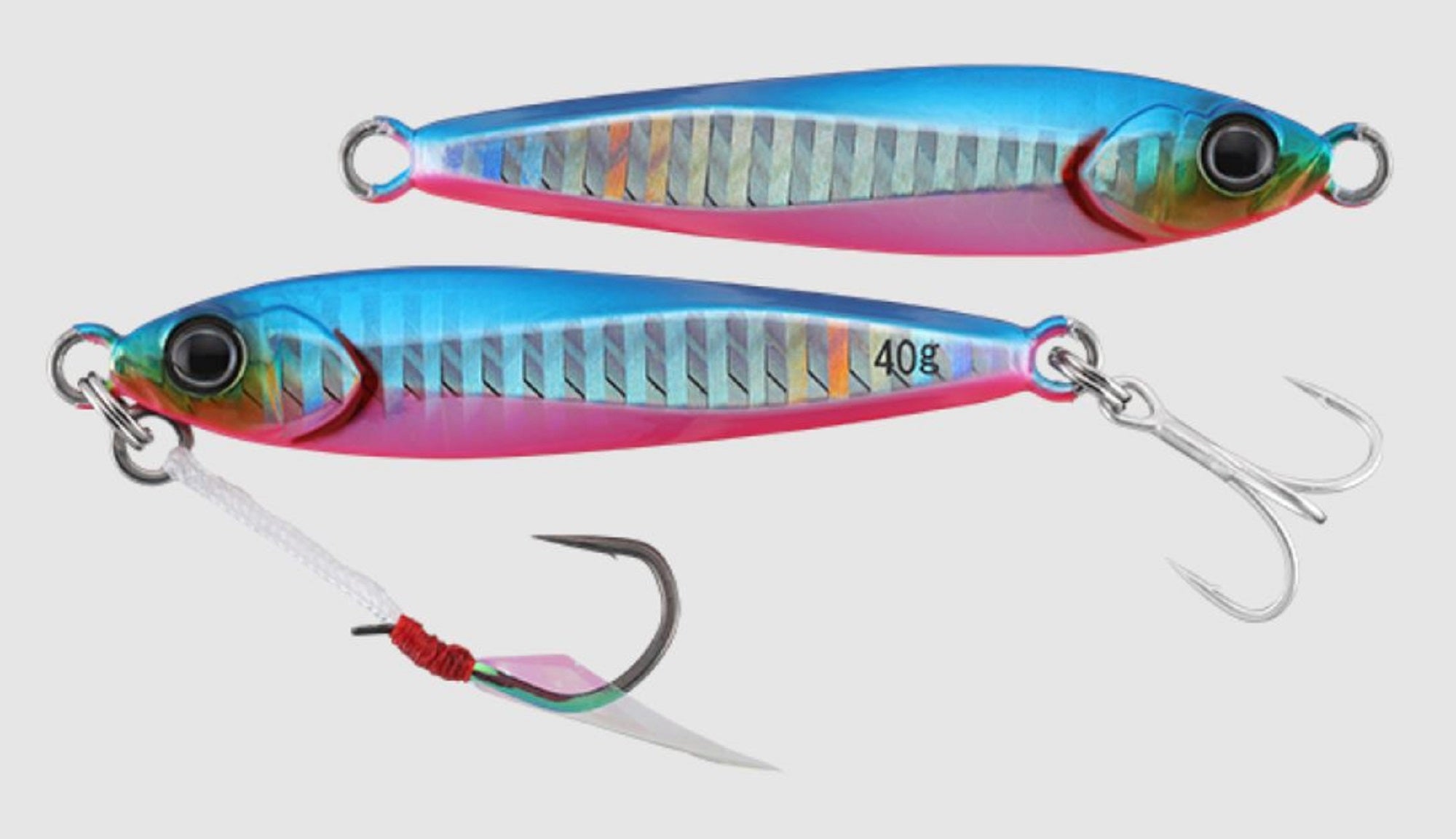 Jackall Metal Jig Big Backer 60 grams Blue Pink (5525)