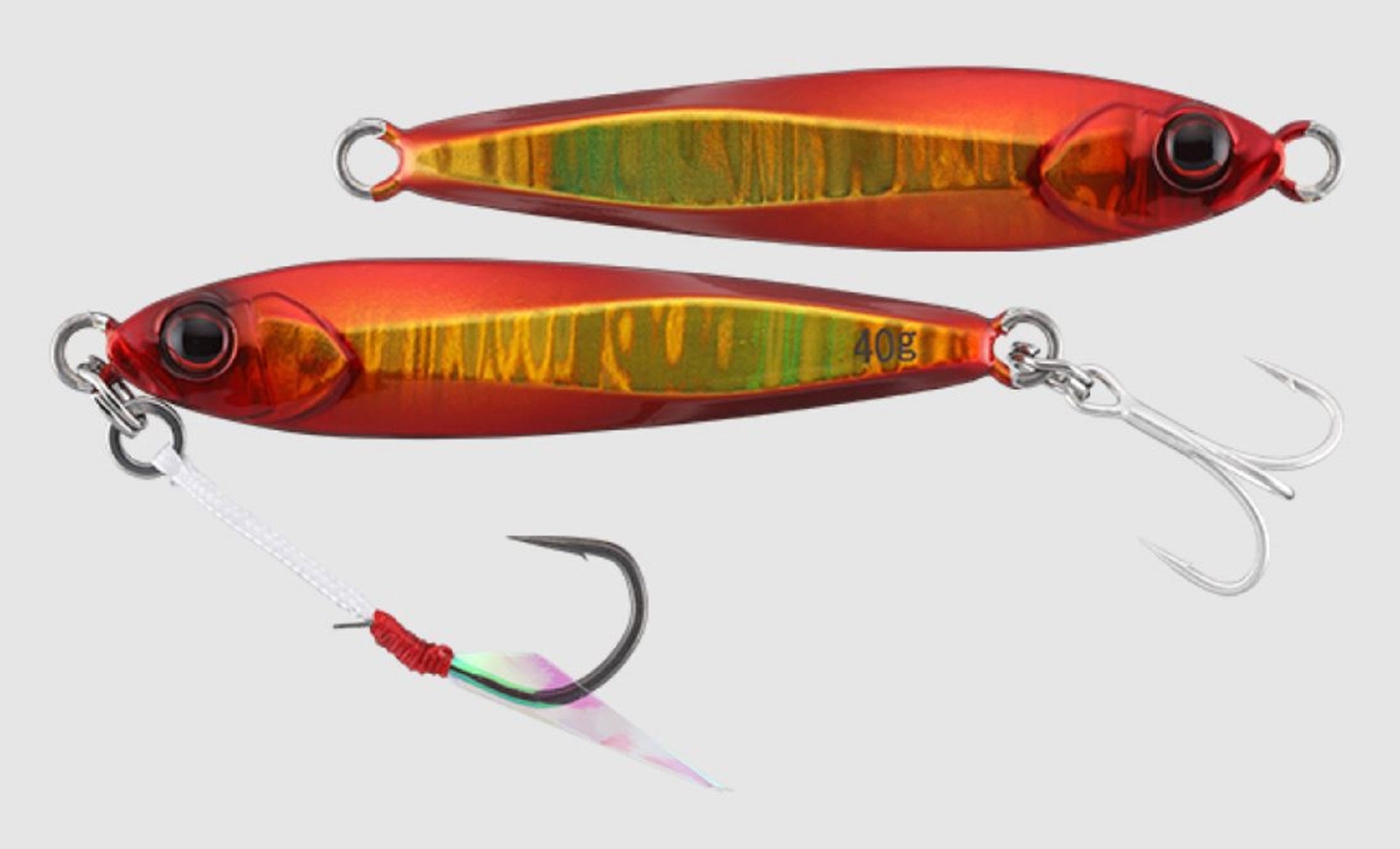 Jackall Metal Jig Big Backer 60 grams Red Gold (5549)