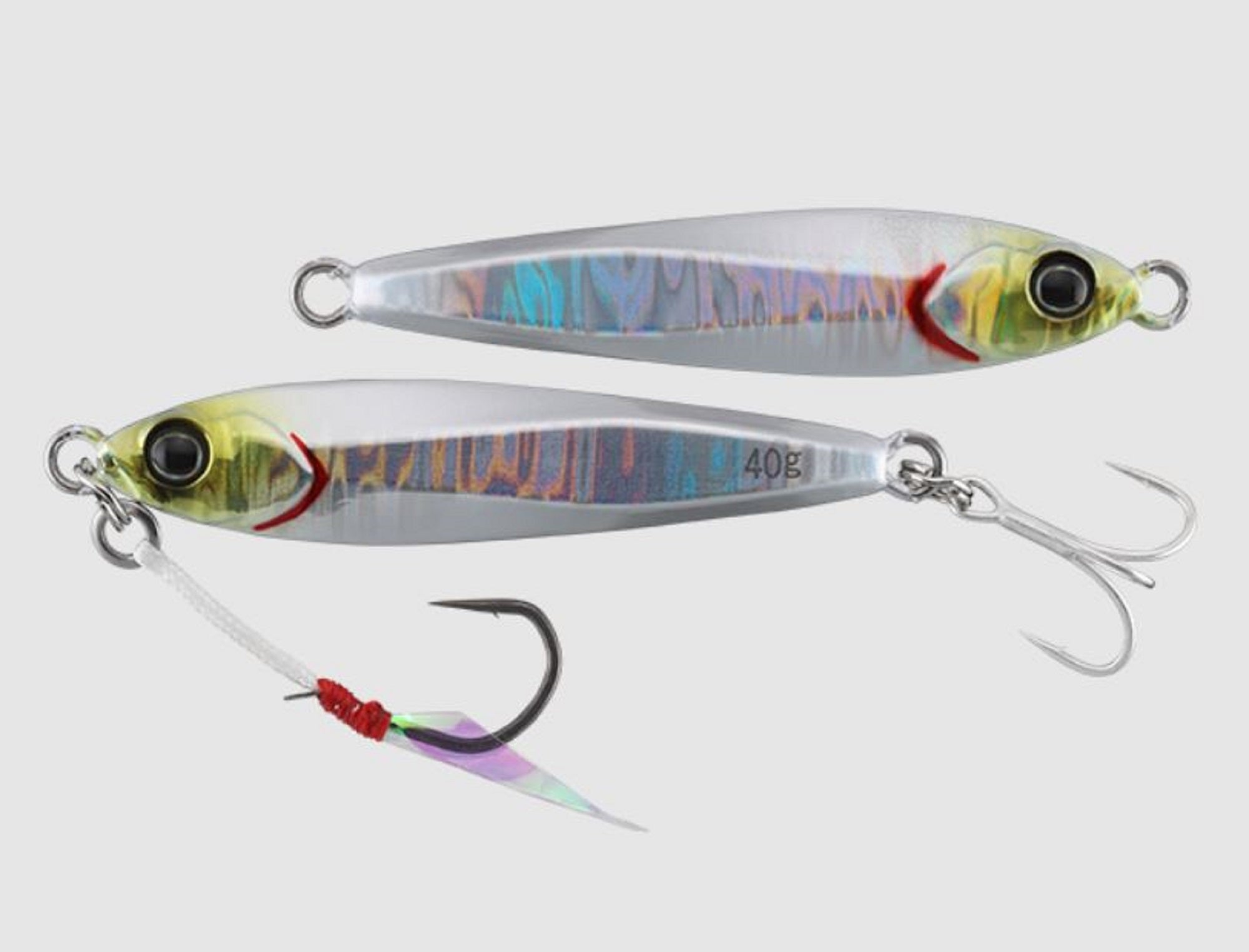 Jackall Metal Jig Big Backer 60 grams Shirasu (5556)